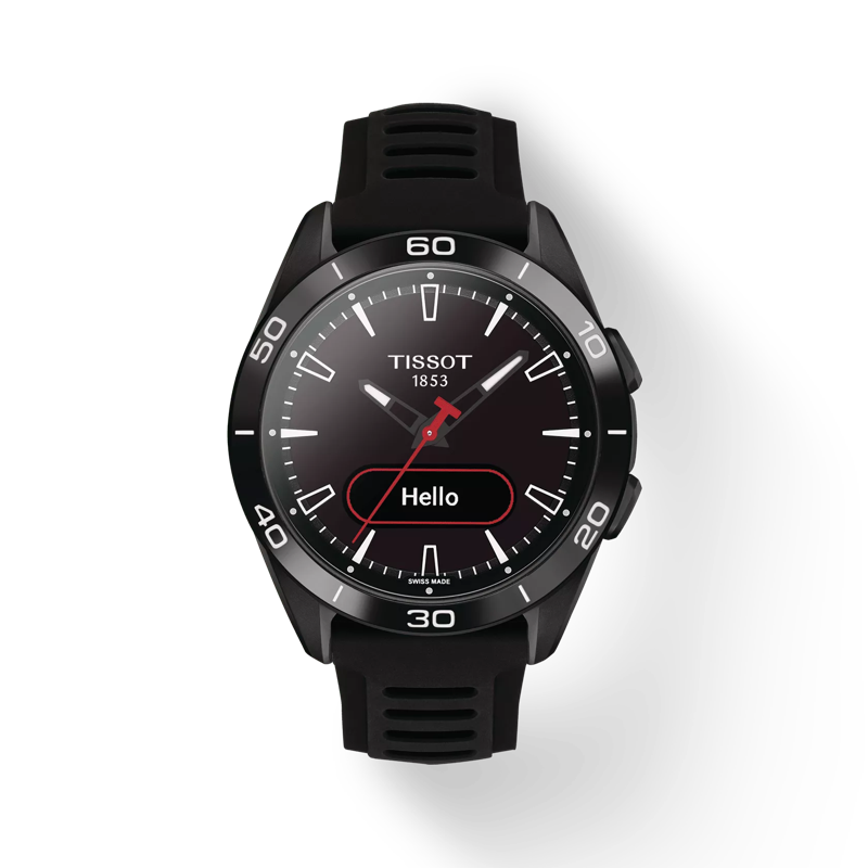 De Tissot T-Touch Connect Sport combineert Zwitsers vakmanschap met moderne technologie, is ingekapseld in een titanium frame van 43 mm en beschikt over een AMOLED-touchscreen, waardoor functionaliteit en stijl samenkomen. Dit horloge houdt hartslag, afstand, snelheid en calorieën bij en zorgt voor tijdige meldingen, zodat het gelijke tred houdt met uw actieve levensstijl. Duik dieper met de speciale app, die diepgaande prestatieanalyses, trends en welzijnsinzichten biedt. Aangedreven door zonne-energie en het SwALPS-systeem, biedt hij langdurig gebruik zonder dat hij regelmatig hoeft te worden opgeladen. De levensduur van de batterij is bijna eeuwig in de horlogemodus en gaat enkele maanden mee in verschillende verbonden modi. Met een verscheidenheid aan randen en kasten integreert de collectie edele materialen zoals keramiek en titanium, wat een sportieve maar toch verfijnde esthetiek weerspiegelt. De Tissot T-Touch Connect Sport dient als dagelijkse bondgenoot voor actieve en modebewuste mensen en overbrugt de kloof tussen traditionele Zwitserse uurwerken en praktische functionaliteiten, waardoor het het ideale accessoire is, aanpasbaar aan verschillende gelegenheden en stijlen.

Diameter:43.75 mm
Zonne-energie
Krasbestendige keramische lunette
Zwitsers Quartz solar tactiel uurwerk
Tactiel krasbestendig saffierglas
Verwisselbare band met snelsluiting

