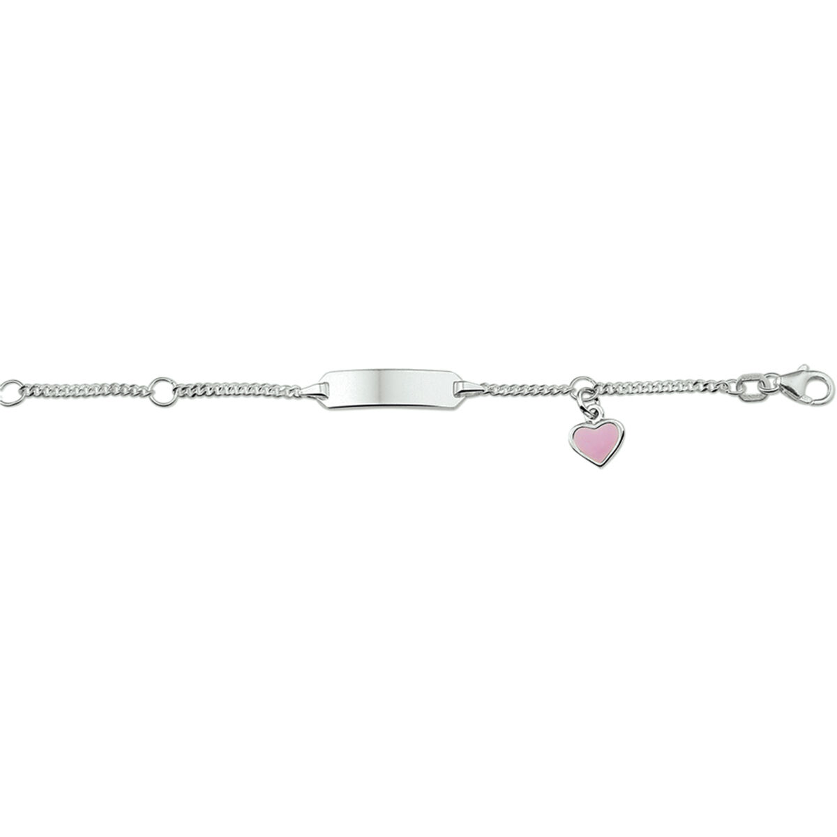 specificaties
Materiaalzilver wit
Voorstellinghart
Schakeltypegourmette
Afwerkinggepolijst
Breedte (mm)20
Dikte (mm)0.4
