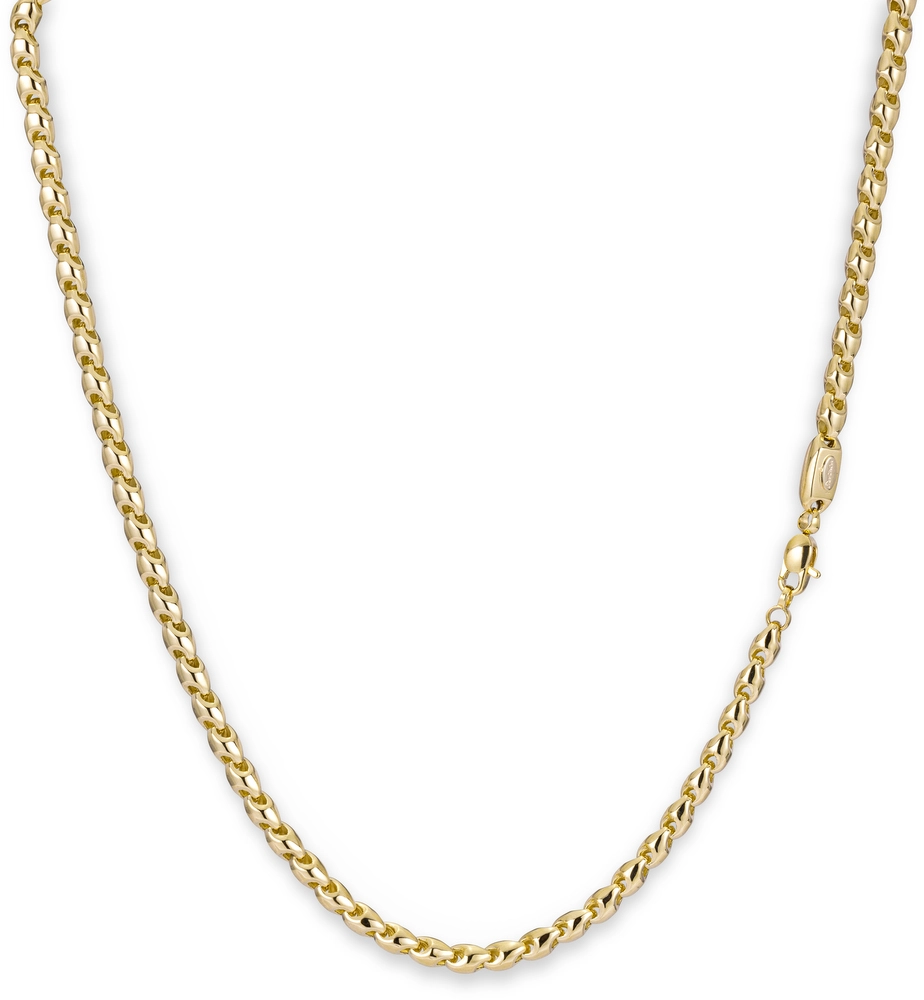 14 karaat geelgouden collier 45cm.