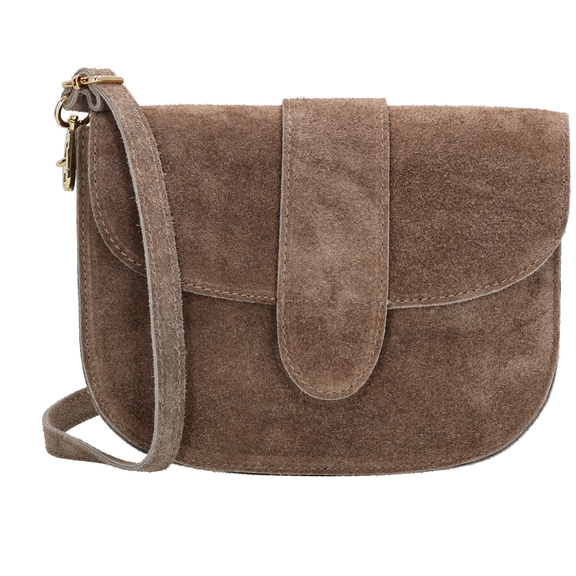 Deze Charm London suede schoudertas heeft een klassiek en elegant design met gouden accenten en een verstelbare schouderband. De tas heeft een ruim hoofdvak en een extra vakje met ritssluiting aan de binnenkant. Draag deze tas over je schouder of crossbody voor een stijlvolle look die perfect is voor dagelijks gebruik. Met deze tas maak je zeker een fashion statement!