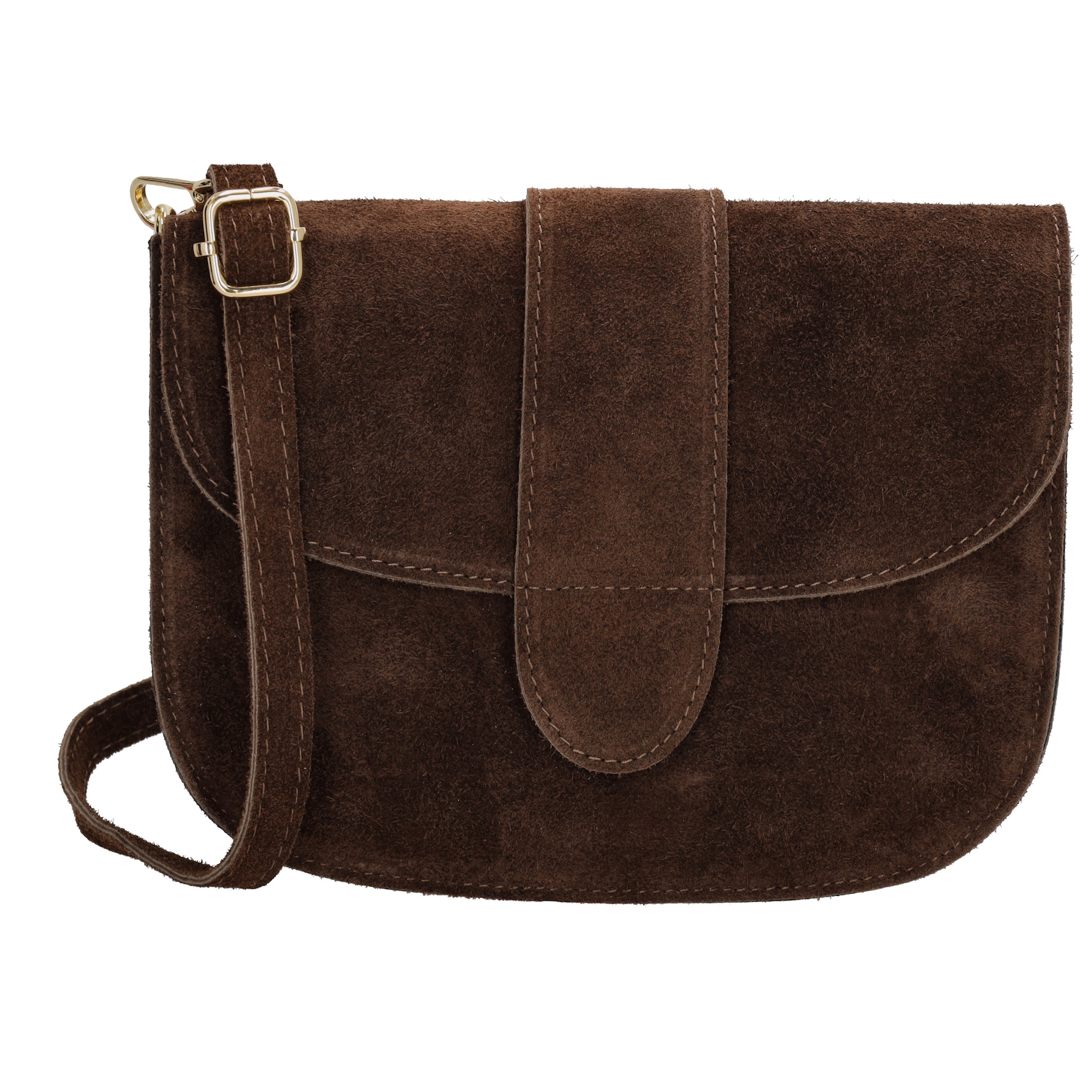 Deze Charm London suede schoudertas heeft een klassiek en elegant design met gouden accenten en een verstelbare schouderband. De tas heeft een ruim hoofdvak en een extra vakje met ritssluiting aan de binnenkant. Draag deze tas over je schouder of crossbody voor een stijlvolle look die perfect is voor dagelijks gebruik. Met deze tas maak je zeker een fashion statement!