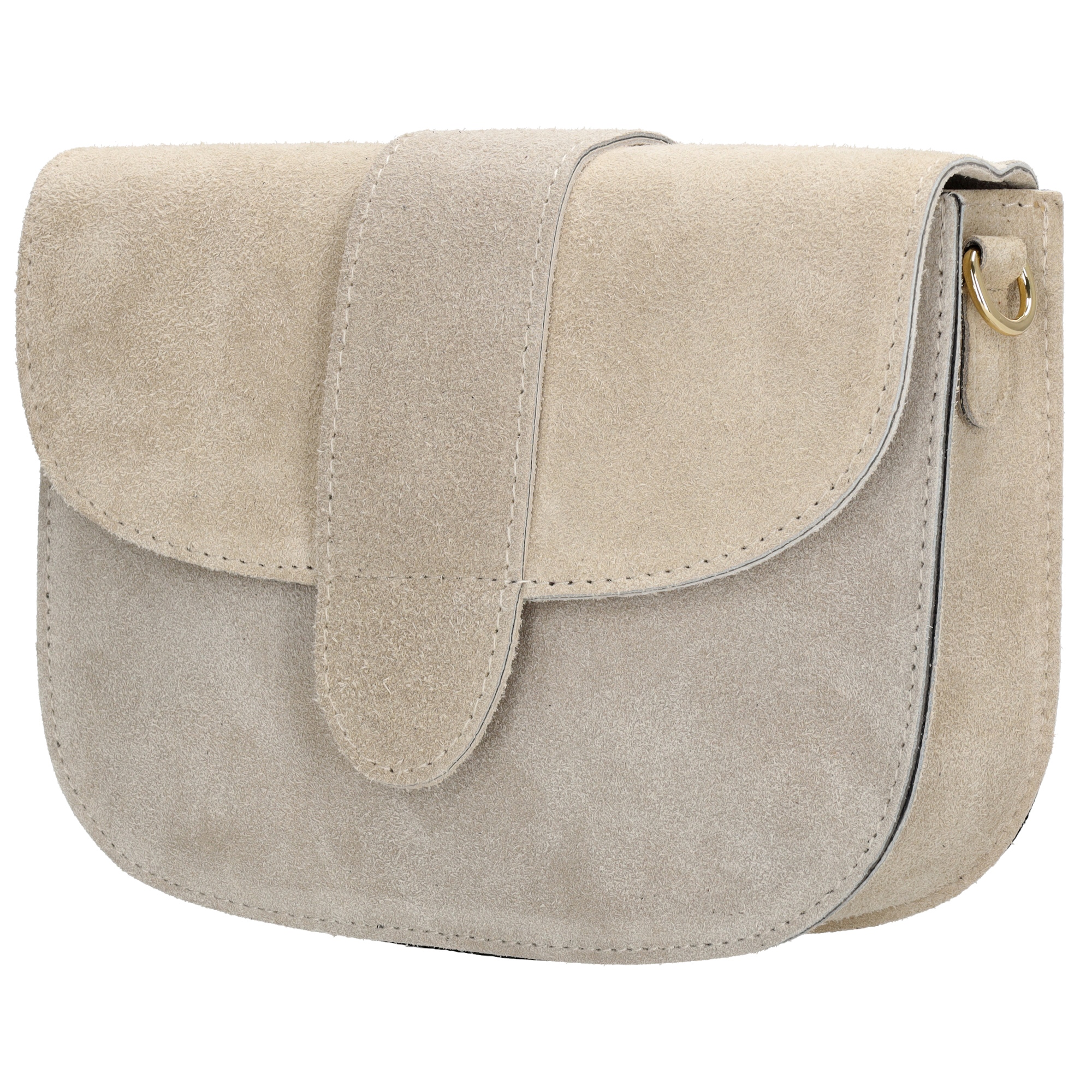 Deze Charm London suede schoudertas heeft een klassiek en elegant design met gouden accenten en een verstelbare schouderband. De tas heeft een ruim hoofdvak en een extra vakje met ritssluiting aan de binnenkant. Draag deze tas over je schouder of crossbody voor een stijlvolle look die perfect is voor dagelijks gebruik. Met deze tas maak je zeker een fashion statement!