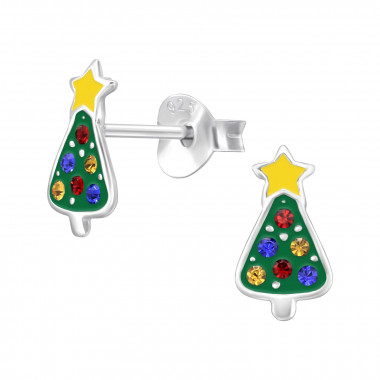 Deze prachtige zilveren oorstekers in de vorm van een kerstboom zijn een echte eyecatcher voor de feestdagen. De oorstekers zijn gedetailleerd en stijlvol ontworpen en passen perfect bij elke kerstoutfit. Draag ze solo voor een subtiele feestelijke look of combineer ze met andere kerstsieraden voor een extra feestelijke touch. Een must-have voor de kerstperiode!