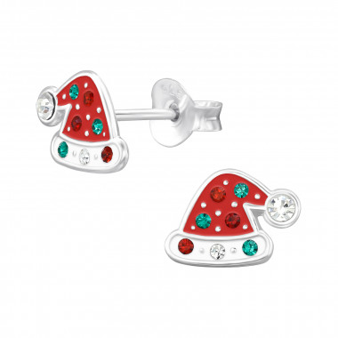 Deze zilveren oorstekers zijn in de vorm van een kerstmuts en zijn perfect voor de feestdagen. De oorstekers zijn gemaakt van hoogwaardig zilver en zijn zeer gedetailleerd afgewerkt. De beste manier om ze te dragen is met een feestelijke outfit tijdens kerst. Voeg een vleugje magie toe aan je look met deze schattige oorstekers!