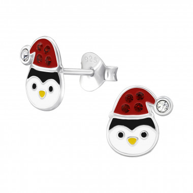 Deze Zilveren oorstekers met kerst pinguin zijn schattige en feestelijke sieraden om te dragen tijdens de kerstperiode. De oorstekers zijn gedetailleerd met een schattige pinguin die perfect bij je feestelijke outfit past. Draag ze solo of combineer ze met andere sieraden voor een speelse look. Perfect voor het toevoegen van een feestelijk tintje aan je kerstoutfit! Het dragen van deze oorstekers zal zeker een glimlach op je gezicht toveren.