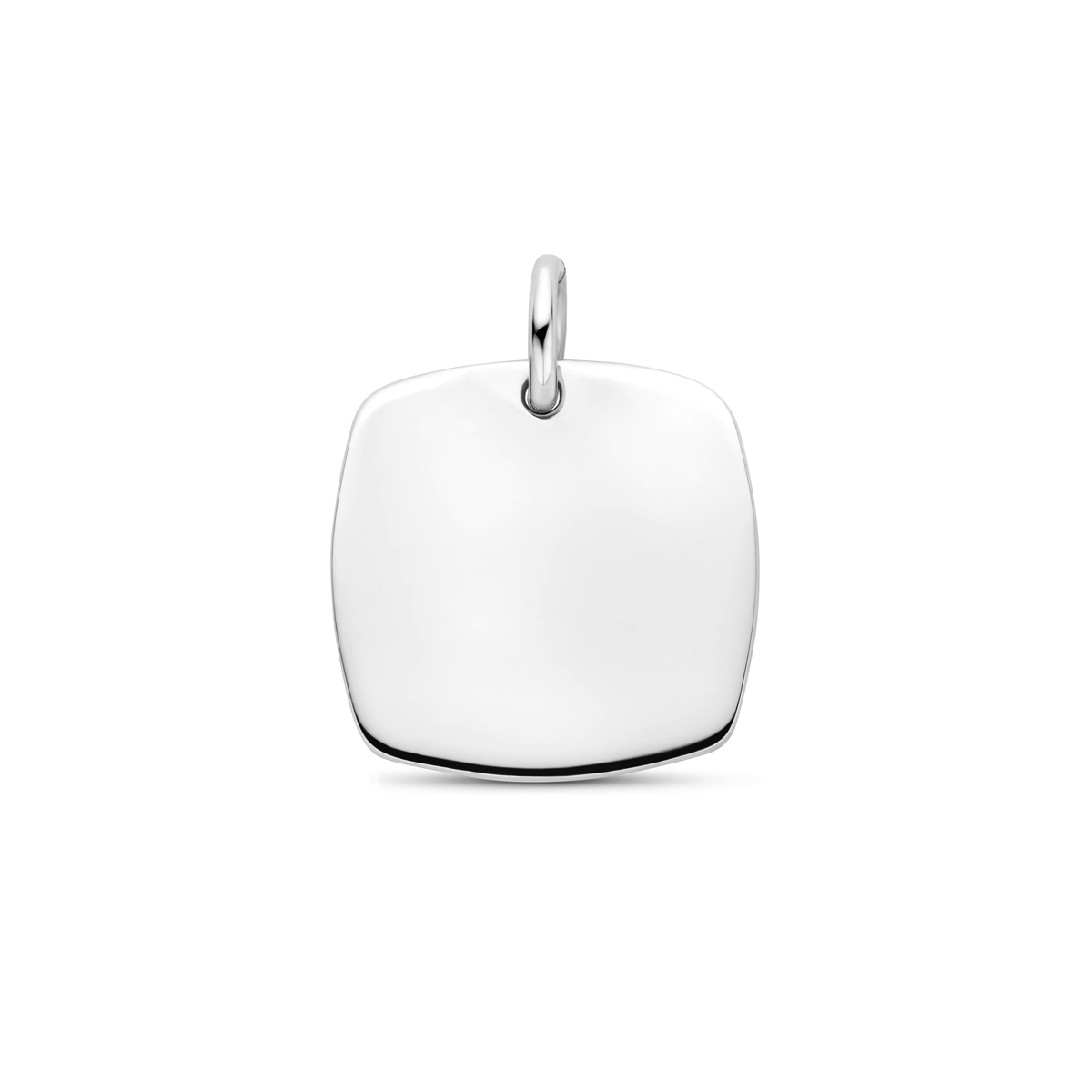 Deze zilveren graveerhanger heeft een vierkante vorm en is perfect om te personaliseren met een gegraveerde boodschap of naam. Het is gemaakt van hoogwaardig zilver en heeft een strak en modern design. Draag het alleen aan een zilveren ketting voor een minimalistische look of voeg het toe aan een lagenketting voor een trendy uitstraling. Voeg dit unieke sieraad toe aan je collectie en draag het met trots!