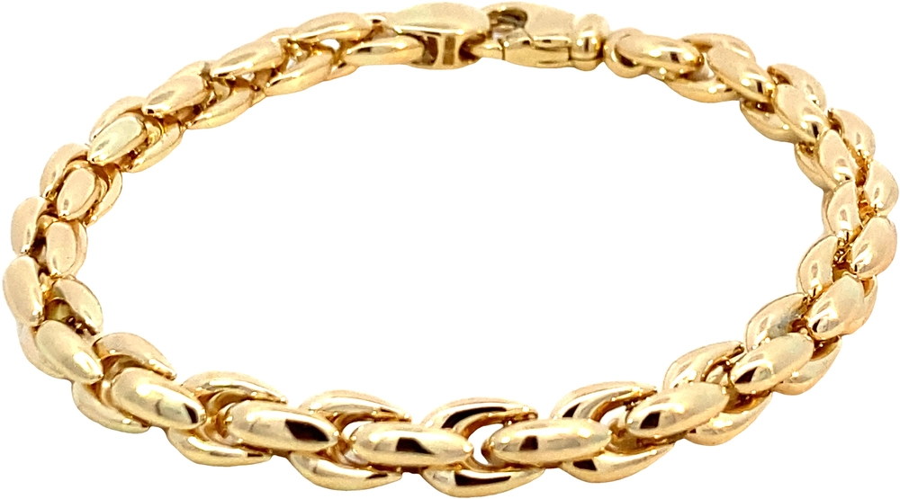 Details van het Sieraad
Merk	Monzario
Model	615A
Breedte	6 mm
Afwerking	Glanzend
Schakeltype	Turtle
Materiaal	Geel goud
Lengte   21 Cm