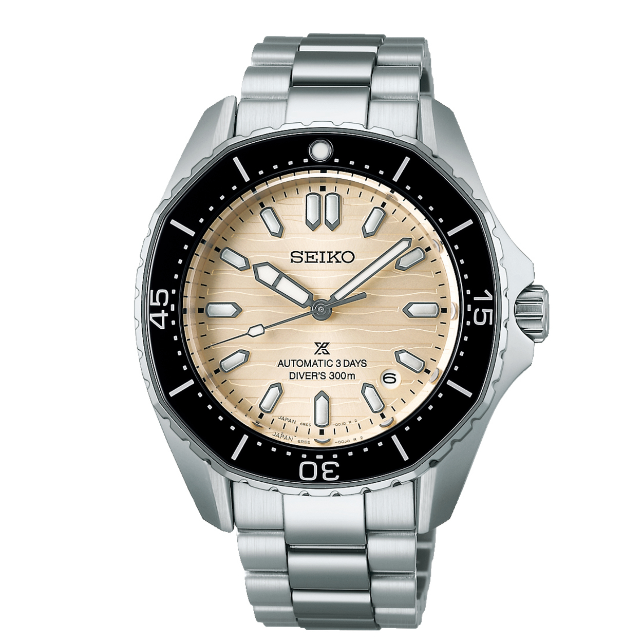 Seiko - SPB481J1

Bestel uw Seiko Prospex Coastline Diver herenhorloge direct via juwelierhaesen.nl. Dit Seiko Prospex herenhorloge is bekend onder Seiko-referentienummer SPB481J1 en daarnaast onder het EAN: 4954628254344. Het horloge heeft een mechanisch uurwerk met automatische opwindfunctie dat geplaatst is in een edelstalen kast. Op de beige wijzerplaat is analoge tijdsweergave zichtbaar. Aan de kast zit een staal- of zilverkleurige stalen horlogeband met een vouwsluiting.