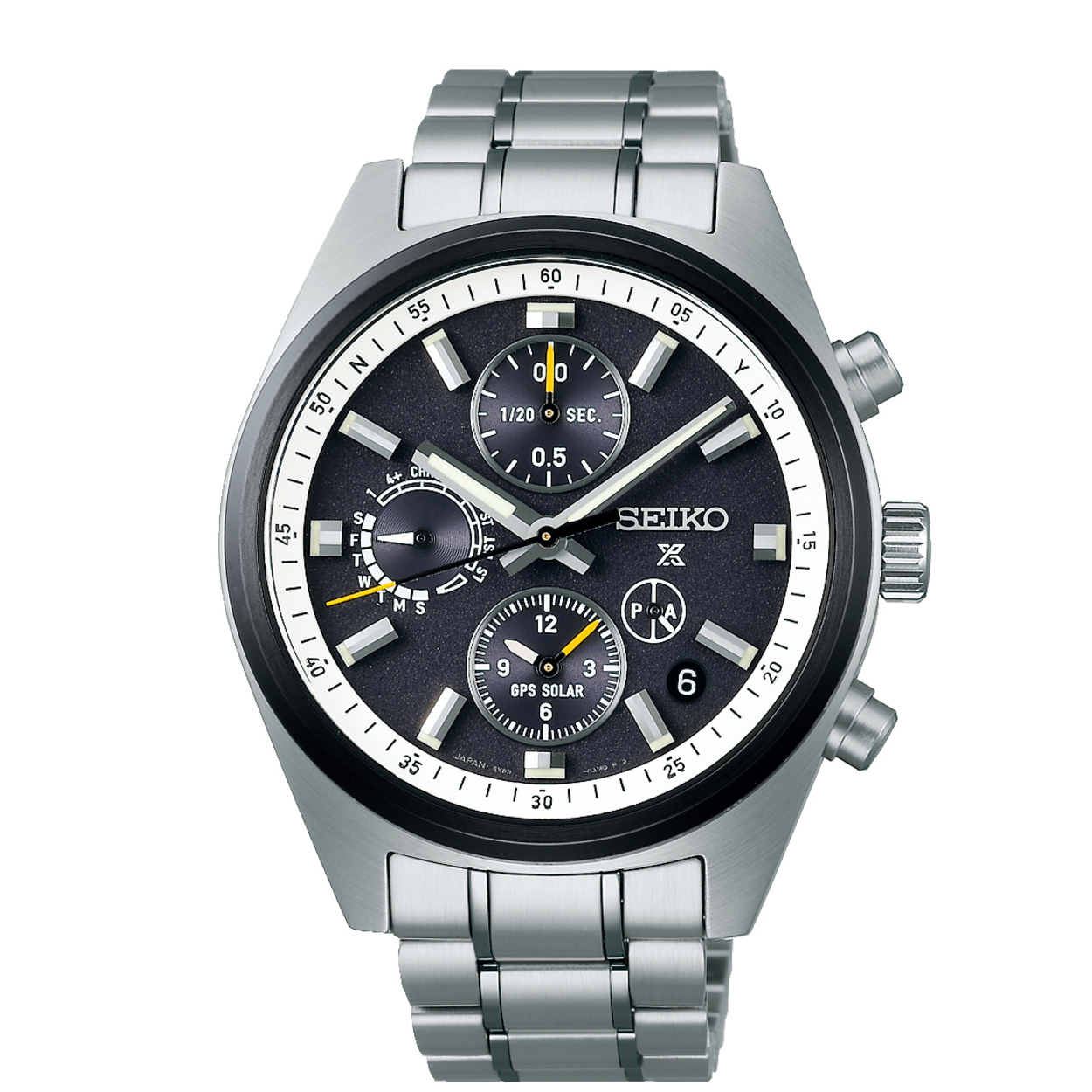 SSH167J1 PROSPEX Speedtimer Watch
GPS Solar Dual Time Chronograph