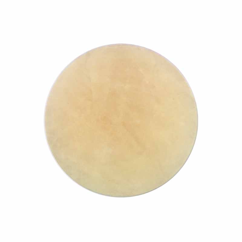 MY iMenso "pastel milky champagne" gemstone insignia 33mm (dyed-jade) | 33-1544