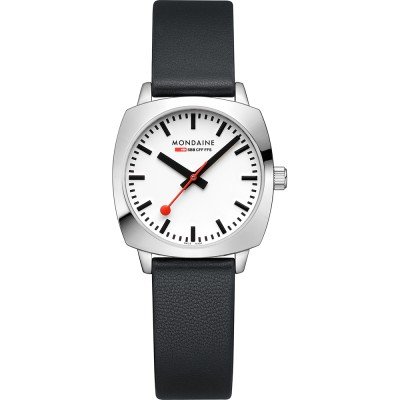 Mondaine - Petite Cushion 36.5mm 50m WR Saffierglas - MSL.31110.LBV