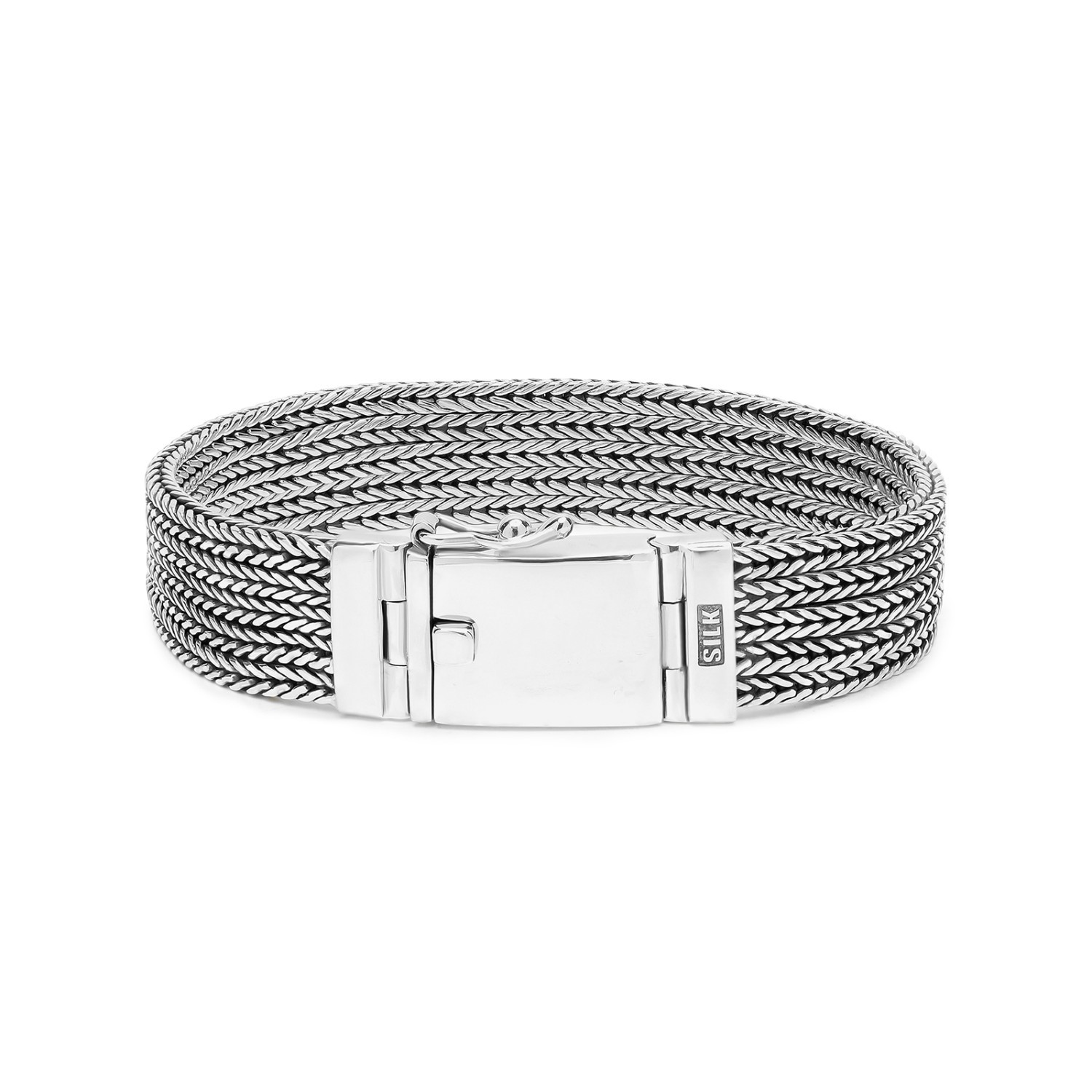 zilveren Silk armband, model 780 in 21cm