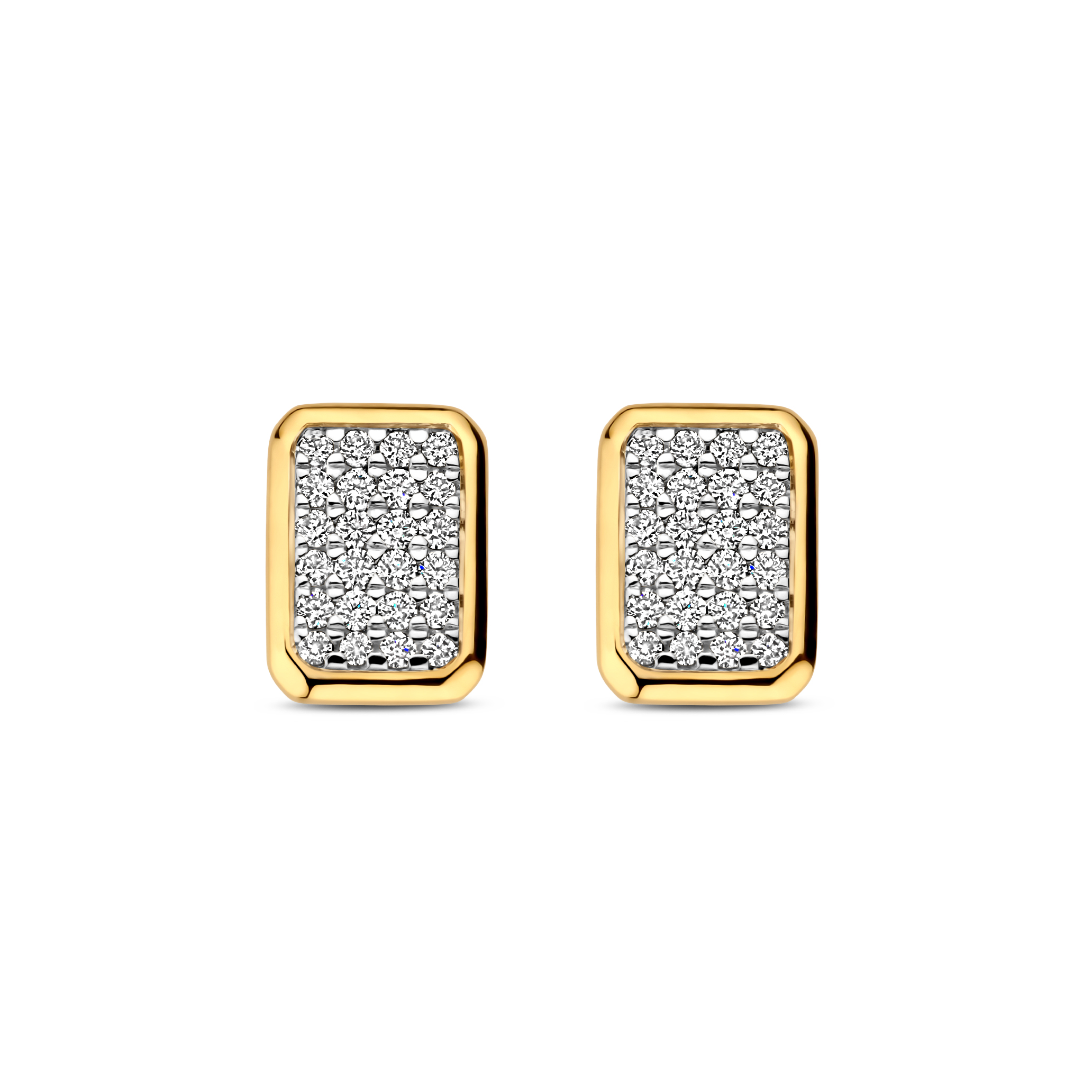 Briljant oorknoppen Cato 2x0.07 crt H/SI