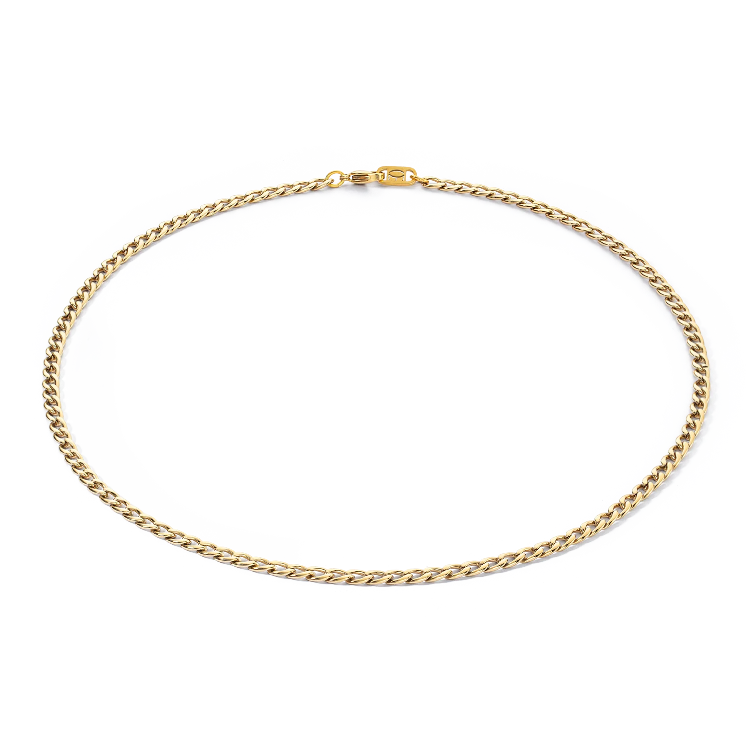 Coeur de Lion verleng collier 50cm, goudkleurig.