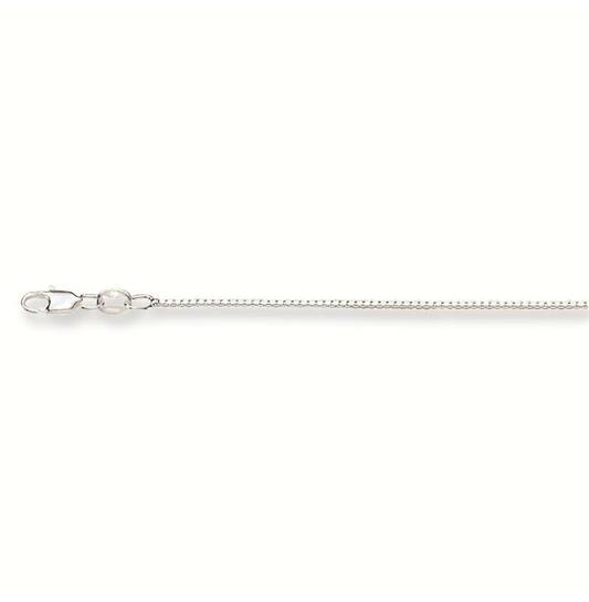Zilver Venetiaans Schakel Collier 42cm
