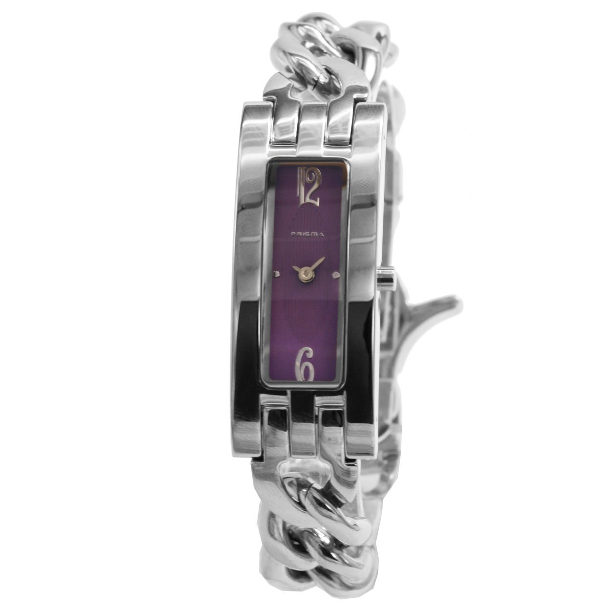 P.2322   JPC 146094
Kast Breedte: 18mm
Kast dikte: 9mm
Kast materiaal: All Stainless
Uurwerk: Miyota
Waterdichtheid: 3bar
Horlogeband:  All Stainless Steel schakels met haaksluiting
Maat aansluiting band: 13mm
Wijzerplaat : Paars
Licht functie: -
 
code: catx