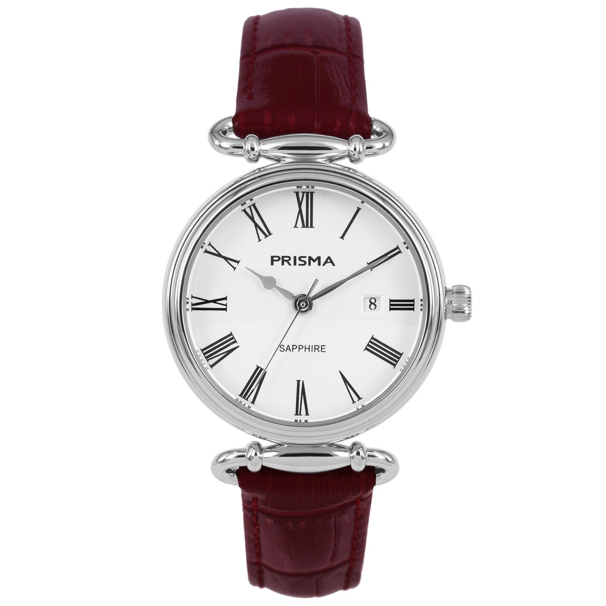 Prisma horloge 1930 dames edelstaal saffierglas 5 ATM 

Algemeen
Geslacht: dames
Model: P.1930

Voordelen
- band echt leer rood (rood kleurig stiksel)
- wijzerplaat wit met zwarte romeinse cijfers
- glas is zeer krasvast
- luxueuze uitstraling door romeinse cijfers
- datum
- spat waterdicht: handenwassen, regen
- doorgestikte band
- quartz
- maat kast 30mm (breedte) 10,8mm (dikte)



