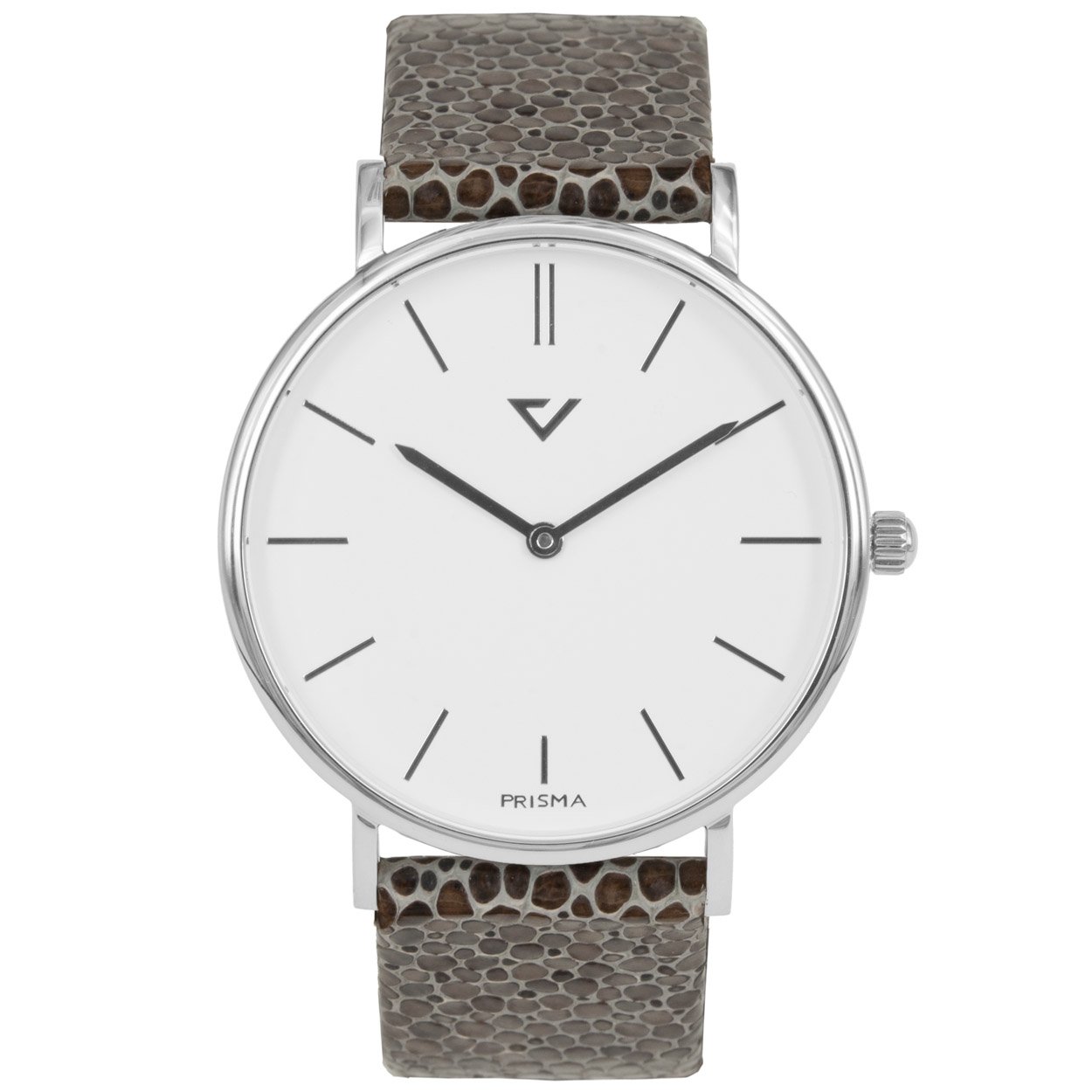 Prisma unisex 100% NL P.1625.436G horloge edelstaal 5 ATM 

Algemeen
Geslacht: unisex
Model: P.1625.436G

Voordelen
- band echt leer bruin
- wijzerplaat wit met zilvere streepjes
- slimeline model (minder dan 9 mm dik)
- ook voor brede pols (max. 219 mm)
- spat waterdicht: handenwassen, regen
- quartz
- maat kast 40mm (breedte) 7,7mm (dikte)
