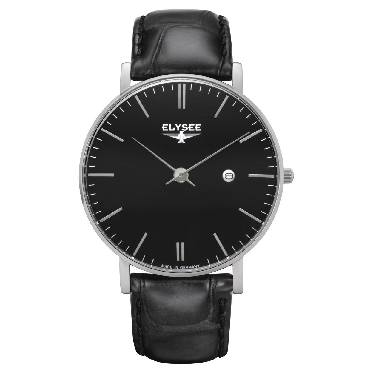 Elysee 98001 heren horloge edelstaal saffierglas 5 ATM