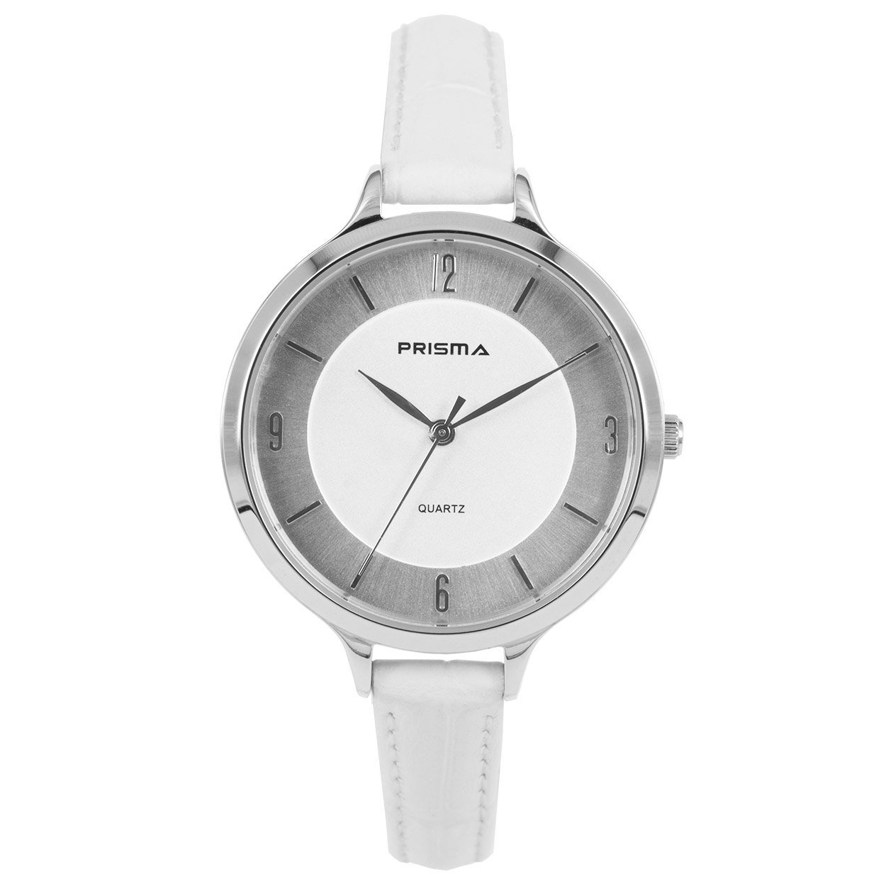 Prisma dames P.8390 horloge edelstaal 5 ATM 		
		
Algemeen		
Artikelnummer: P.8390		
Geslacht: dames		
Uurwerk: Miyota (2035 / 2030) 		
Waterbestendigheid: 5 ATM/BAR		
		

