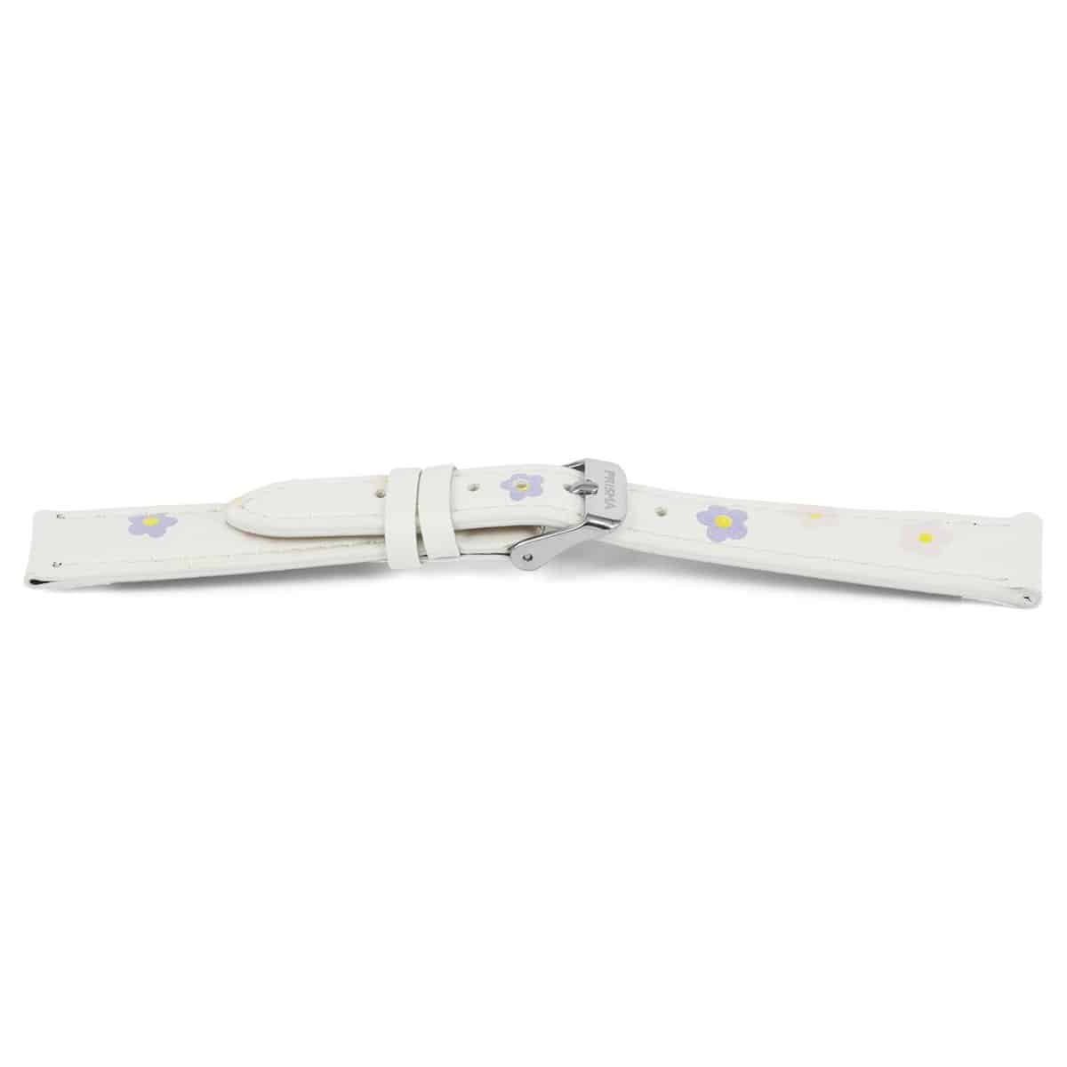 Horlogeband voor CW.322
Horlogeband: Wit PU leder met bloemetjes
Maat aansluiting band: 14mm
Kleur band: Wit
Band dikte: 3.4mm
Band lengte: 65/105mm
Band breedte: 14mm
Gesp: Edelstaal
Bekleding binnenband: PU leer
Gestikt: Ja wit
Pushpin:Exclusief
Hypo allergisch: -
NFC Chip: Nee
EAN: 4780263321116