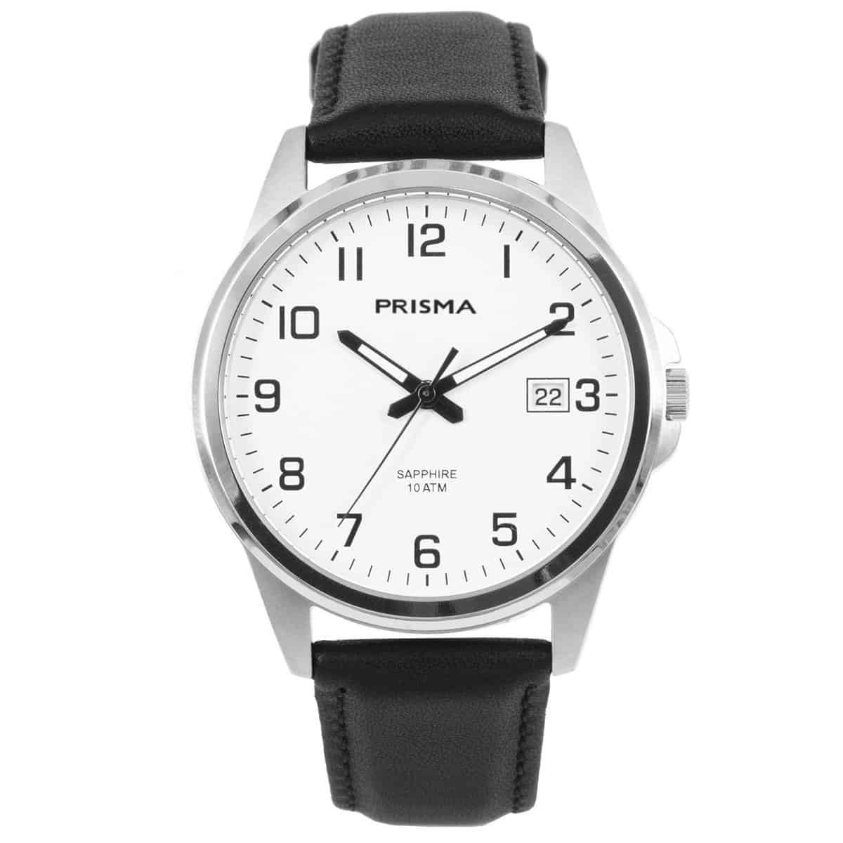 Prisma heren P.1723.140G horloge titanium saffierglas 10 ATM 		
		
Algemeen		
Artikelnummer: P.1723.140G		
Geslacht: heren		
Uurwerk: Miyota (1S13   ) 		
Lichtfunctie: glow in the dark (Wijzers)		
Waterbestendigheid: 10 ATM/BAR		
		
