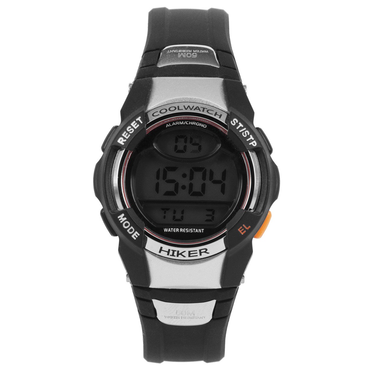 Coolwatch horloge CW.193 jongens digitaal kunststof 5 ATM 
Algemeen
Geslacht: jongens
Model: CW.193
Voordelen
- band plastic/silicone zwart
- draagcomfort door licht gewicht
- digitale tijdsweergave
- spat waterdicht: handenwassen, regen - maat kast 35mm (breedte) 12mm (dikte)