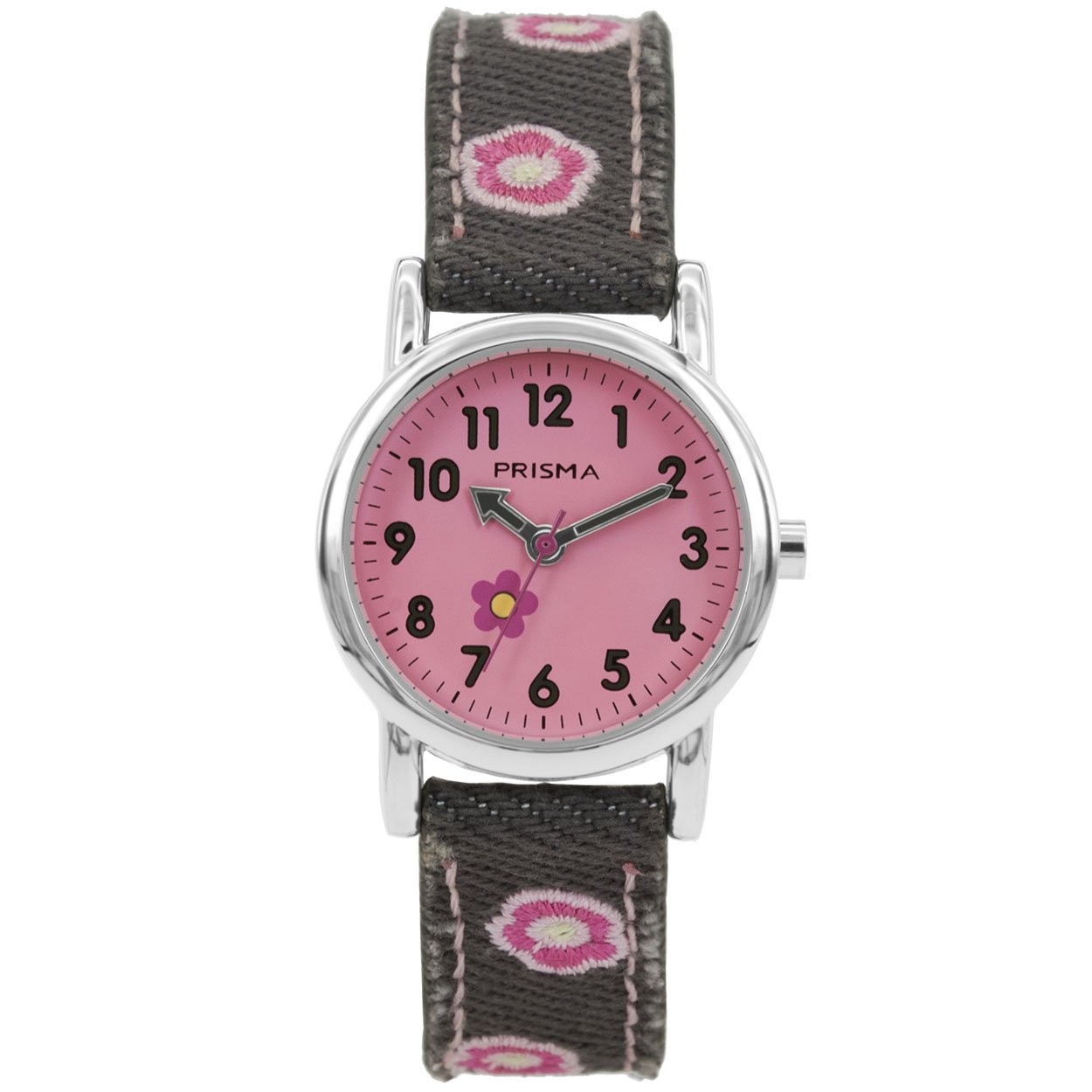 Algemeen
Geslacht: meisjes
Model: CW.325

Voordelen
– band canvas grijs (roze kleurig stiksel)
– wijzerplaat roze met grijze cijfers (arabisch)
– duidelijke tijdsweergave
– spat waterdicht: handenwassen, regen
– quartz
– maat kast 26,65mm (breedte) 7,8mm (dikte)