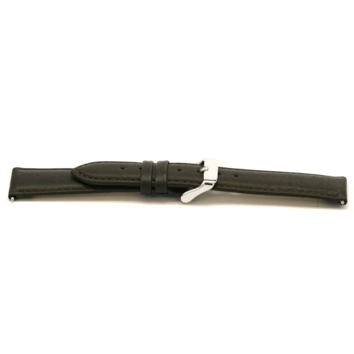 Italiaans lederen horlogeband, hypo allergies.
Kleur band: Bruin
Band dikte: 3.3mm
Band lengte: 
Band breedte: 14x12mm
Gesp: All Stainless Steel
Bekleding binnenband: Nubuck
Gestikt: Ja, bruin
Pushpin: Inclusief
NFC: Nee
EAN: 4782863304148