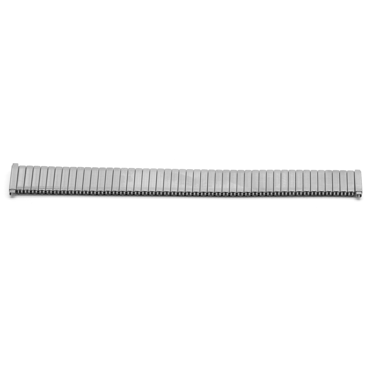 Luxe ROWI Fixoflex horlogerekband edelstaal 
Kleur band: Grijs/metaal
Band dikte: 4.3mm
Band lengte: 170 mm
Band breedte: 18mm 
Aanzet:  22mm
Gesp: NVT
Bekleding binnenband: NVT
Gestikt: NVT
Pushpin: Exclusief
EAN: 4781863829811