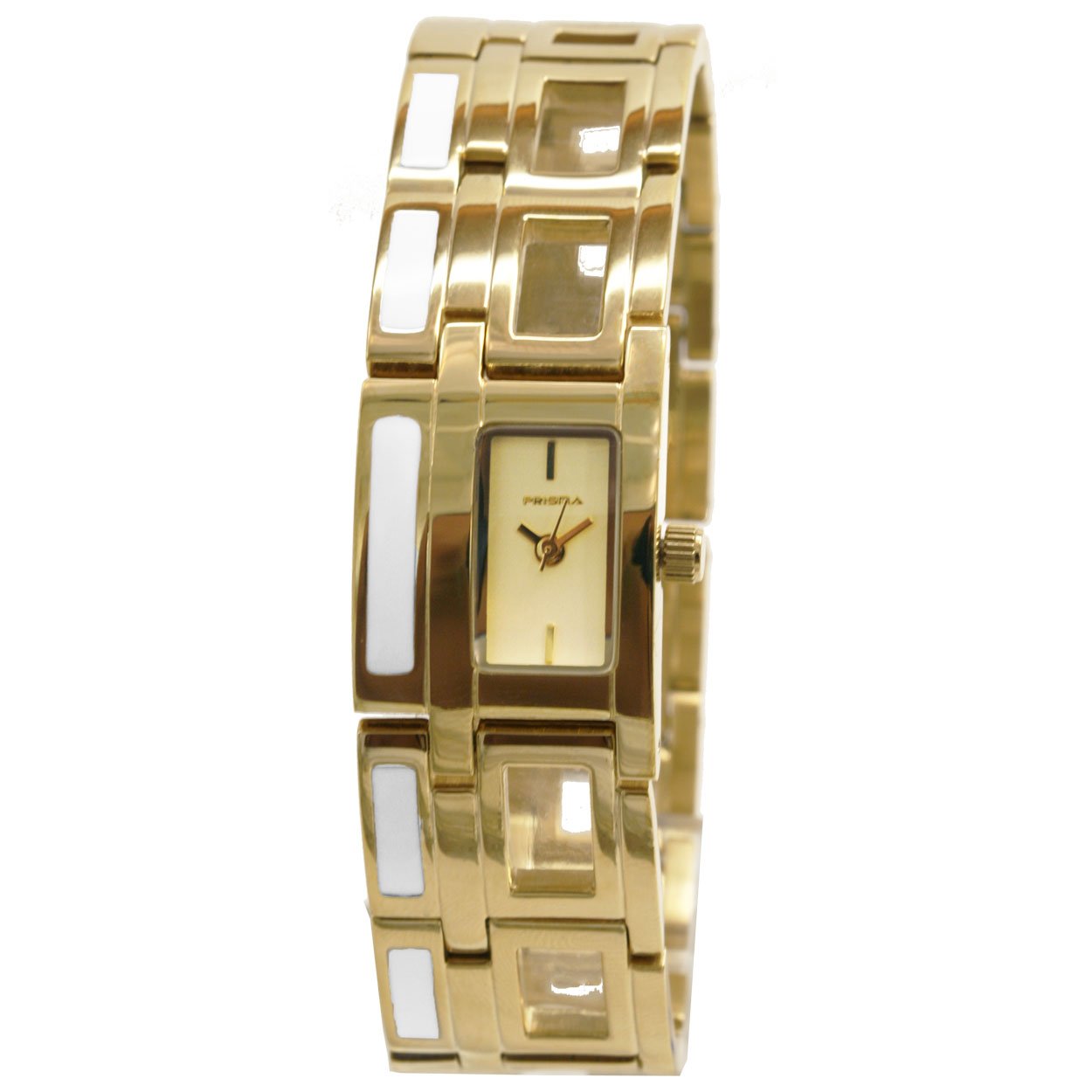 Prisma horloge P.1302 dames edelstaal

Algemeen
Geslacht: dames
Model: P.1302

Voordelen
- band edelstaal goud/wit
- wijzerplaat goud met gouden streepjes
- spat waterdicht: handenwassen, regen
- quartz
- maat kast 21mm (breedte) 7mm (dikte)