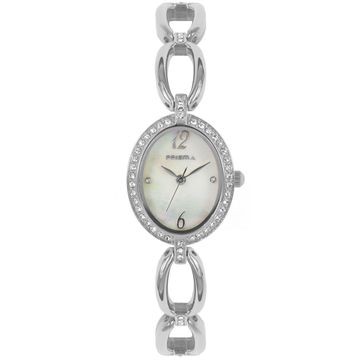 Prisma P.1531 dames horloge edelstaal (met zwitsers uurwerk) 

Algemeen
Geslacht: dames
Model: P.1531

Voordelen
- band edelstaal zilver
- wijzerplaat parelmoer met zilvere cijfers (arabisch)
- zwitsers uurwerk
- duidelijke tijdsweergave
- spat waterdicht: handenwassen, regen
- quartz
- maat kast 22mm (breedte) 8mm (dikte)