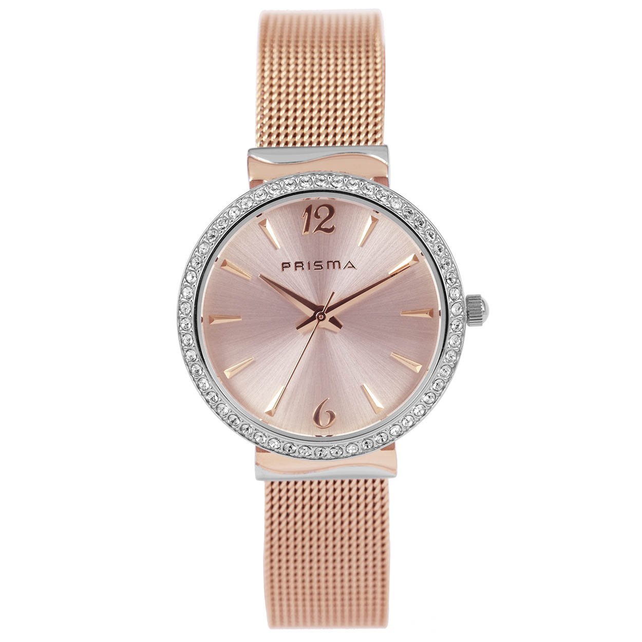 Prisma dames P1567 horloge edelstaal 		
		
Algemeen		
Artikelnummer: P.1567		
Geslacht: dames		
Uurwerk: Miyota (2035 / 2030) 		
Waterbestendigheid: 3 ATM/BAR		
		

