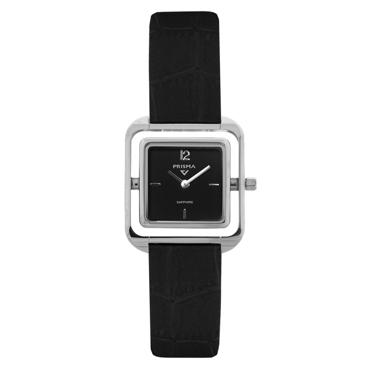 Prisma horloge P2410 dames edelstaal design lederen band

Algemeen
Geslacht: dames
Model: P2410

Voordelen
- echt lederen zwarte Croco band
- wijzerplaat zwart met zilveren index en cijfers
- Quarts uurwerk
- luxueuze uitstraling door dubbele vierkantvormige kastopbouw
- glas is krasvast
- spat waterdicht: handenwassen, regen
- maat kast 30 / 30mm (breedte) 6.5mm (dikte)

