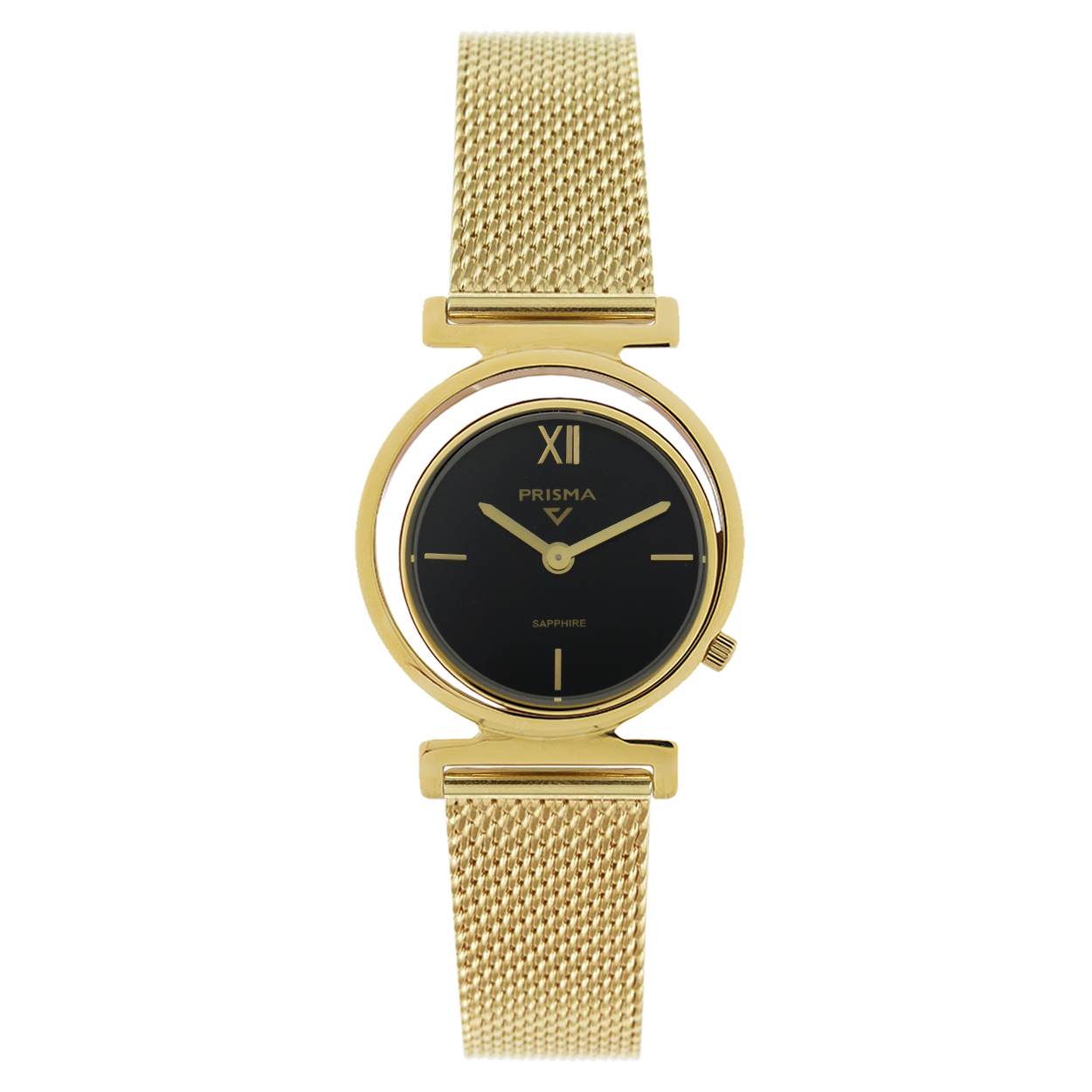 Prisma horloge P2406 dames edelstaal design edelstale band

Algemeen
Geslacht: dames
Model: P2406

Voordelen
– elegante goudkleurige band
– wijzerplaat zwart met gouden index en romeinse cijfers
– Quarts uurwerk
– luxueuze uitstraling doordubbele cirkelvormige kastopbouw
– glas is krasvast
– spat waterdicht: handenwassen, regen
– maat kast 35 / 35mm (breedte) 6.5mm (dikte)