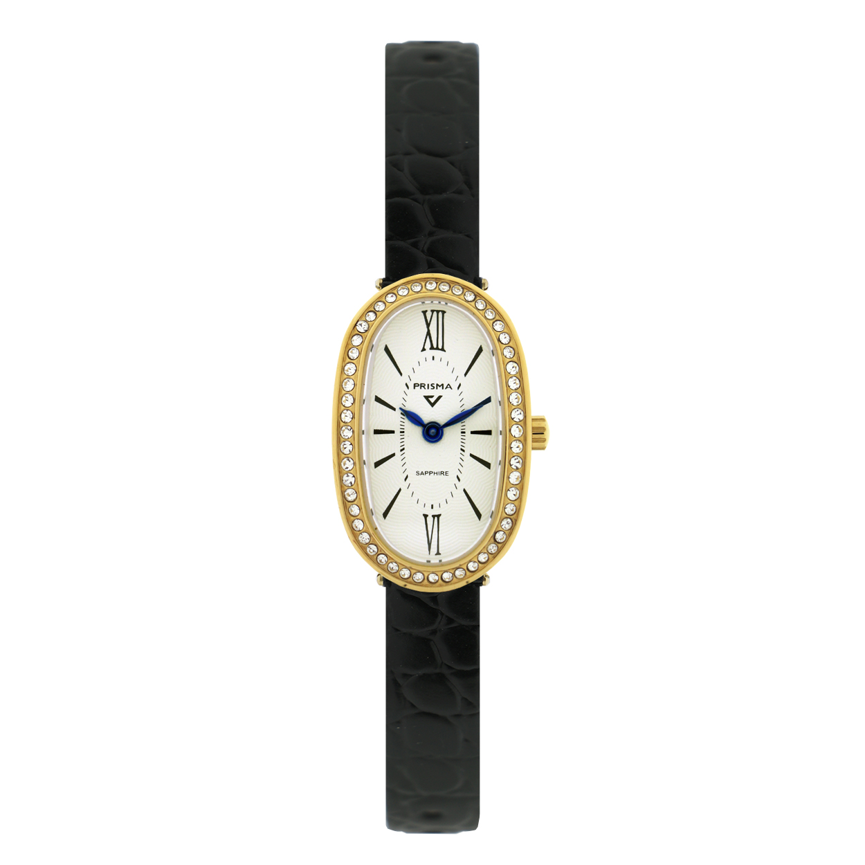 Prisma horloge P2398 dames double vintage lederen band

Algemeen
Geslacht: dames
Model: P2398

Voordelen
- echt lederen zwarte Croco band
- wijzerplaat wit met donker blauwe  index en romeinse  cijfers
- Quarts uurwerk
- luxueuze uitstraling door romeinse cijfers
- glas is krasvast
- spat waterdicht: handenwassen, regen
- maat kast 19.5 / 31mm (breedte) 6.9mm (dikte)


