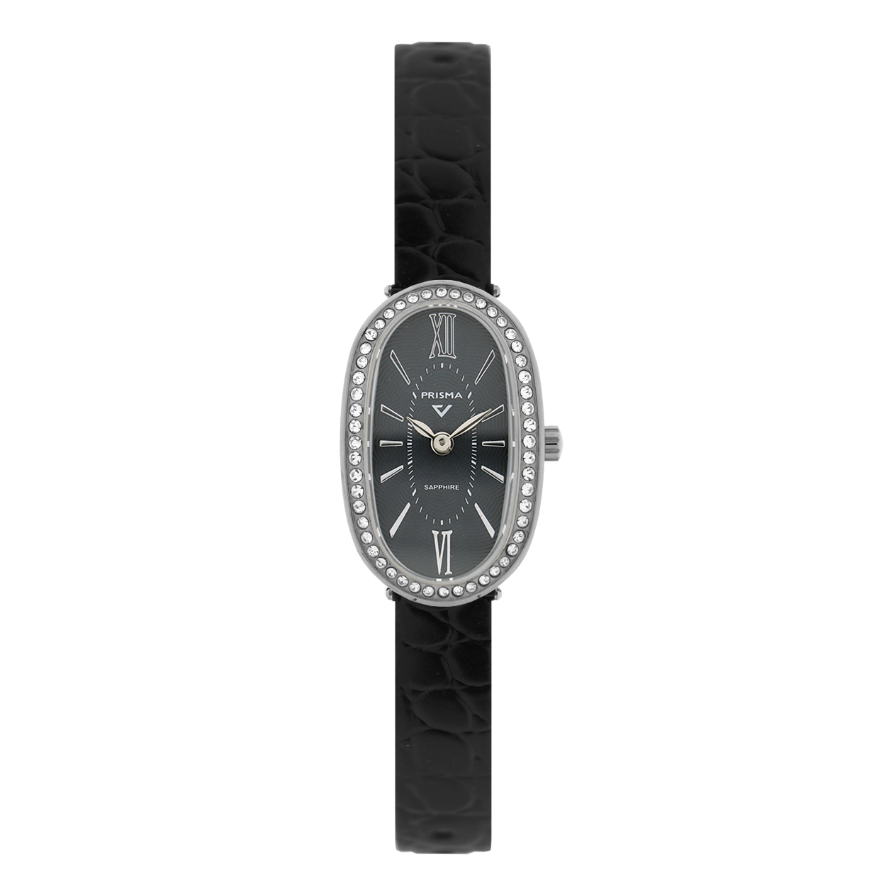 Prisma horloge P2396 dames edelstaal vintage lederen band

Algemeen
Geslacht: dames
Model: P2396

Voordelen
- echt lederen zwarte Croco band
- wijzerplaat blauw met zilveren index en romeinse  cijfers
- Quarts uurwerk
- luxueuze uitstraling door romeinse cijfers
- glas is krasvast
- spat waterdicht: handenwassen, regen
- maat kast 19.5 / 31mm (breedte) 6.9mm (dikte)

