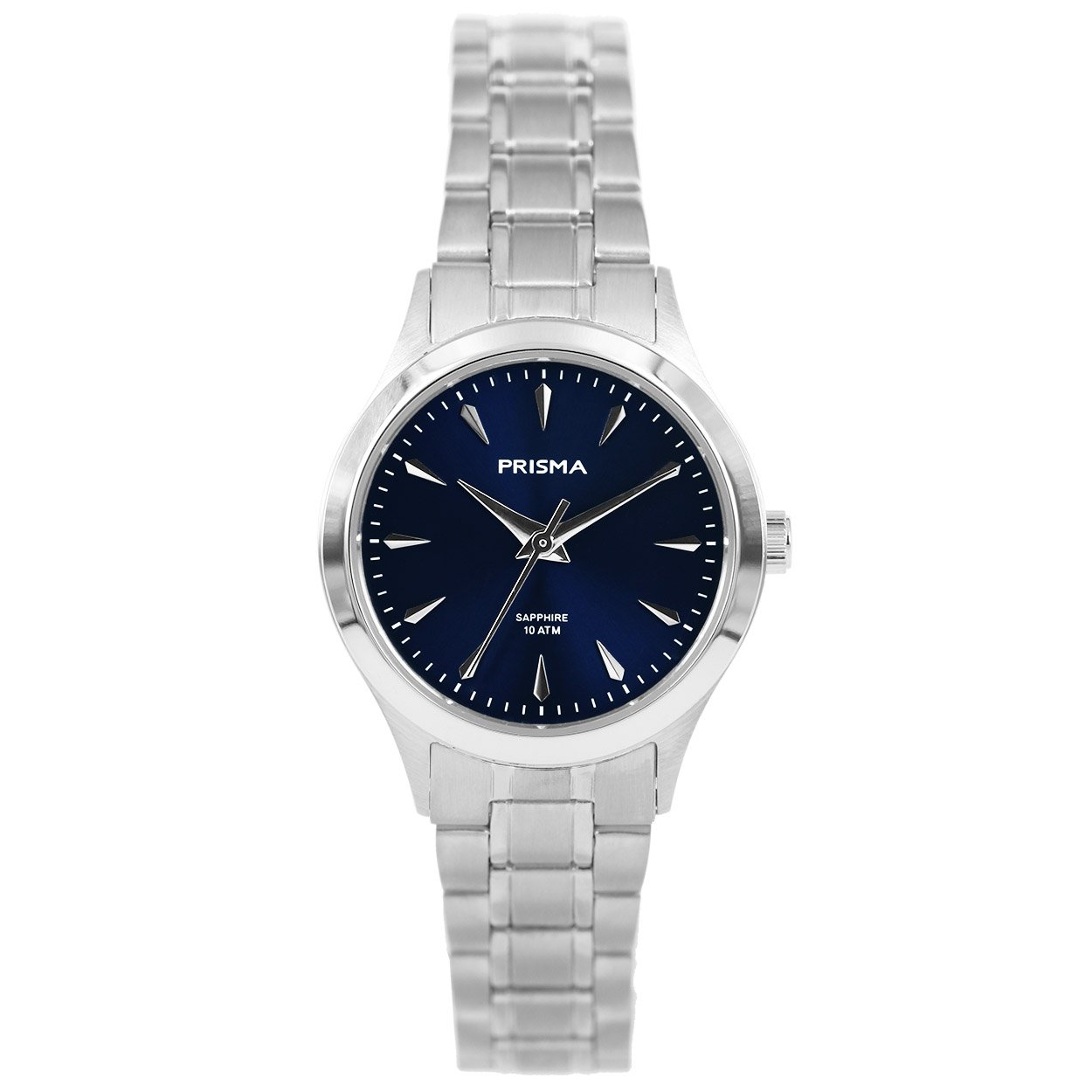 Prisma horloge 1659 dames edelstaal saffierglas 10 ATM 

Algemeen
Geslacht: dames
Model: P.1659

Voordelen
- band edelstaal zilver
- wijzerplaat blauw met zilvere streepjes
- boven gem. waterdicht: zwemmen/duiken
- glas is zeer krasvast
-quartz
- maat kast 28mm (breedte) 7mm (dikte)




