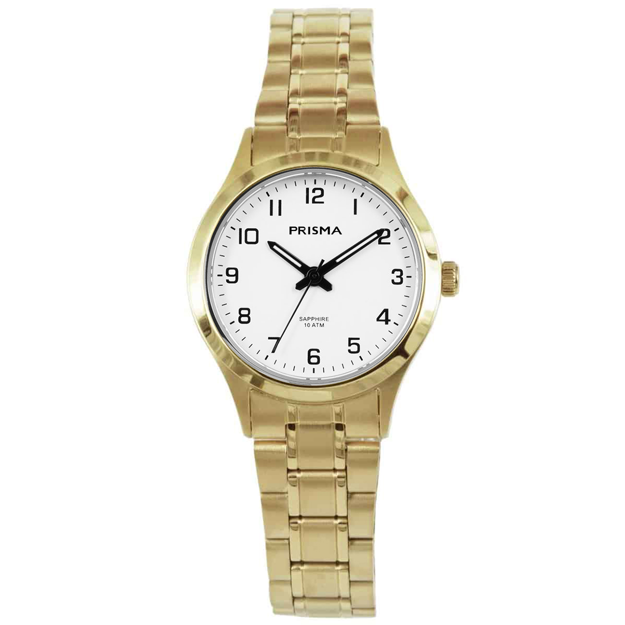 Prisma dames P2426 horloge double edelstaal saffierglas 10 ATM 		
		
Algemeen		
Artikelnummer: P.2426		
Geslacht: dames		
Uurwerk: Miyota (2035 ) 		
Waterbestendigheid: 10 ATM/BAR		
		
