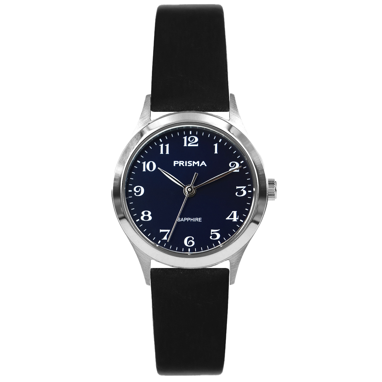 Prisma dames P1446 horloge edelstaal saffierglas 5 ATM en lederen band	
		
Algemeen		
Artikelnummer: P.1446		
Geslacht: dames		
Uurwerk: Miyota (2035 ) 		
Waterbestendigheid: 10 ATM/BAR		
		
