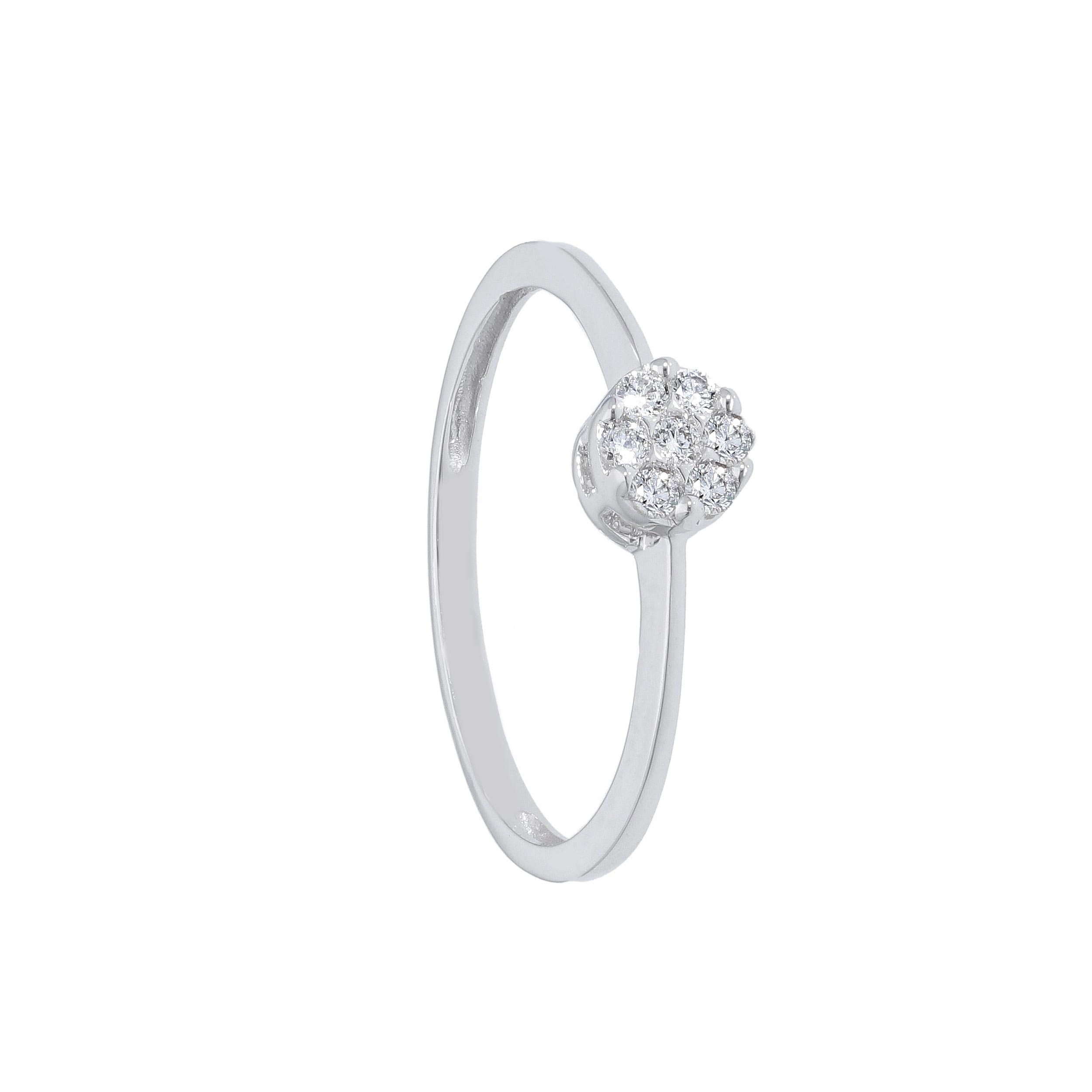 witgouden ring in goud 18kt met 0.11ct
deze ring is ook verkrijgbaar in geelgoud en met andere groottes van diamant