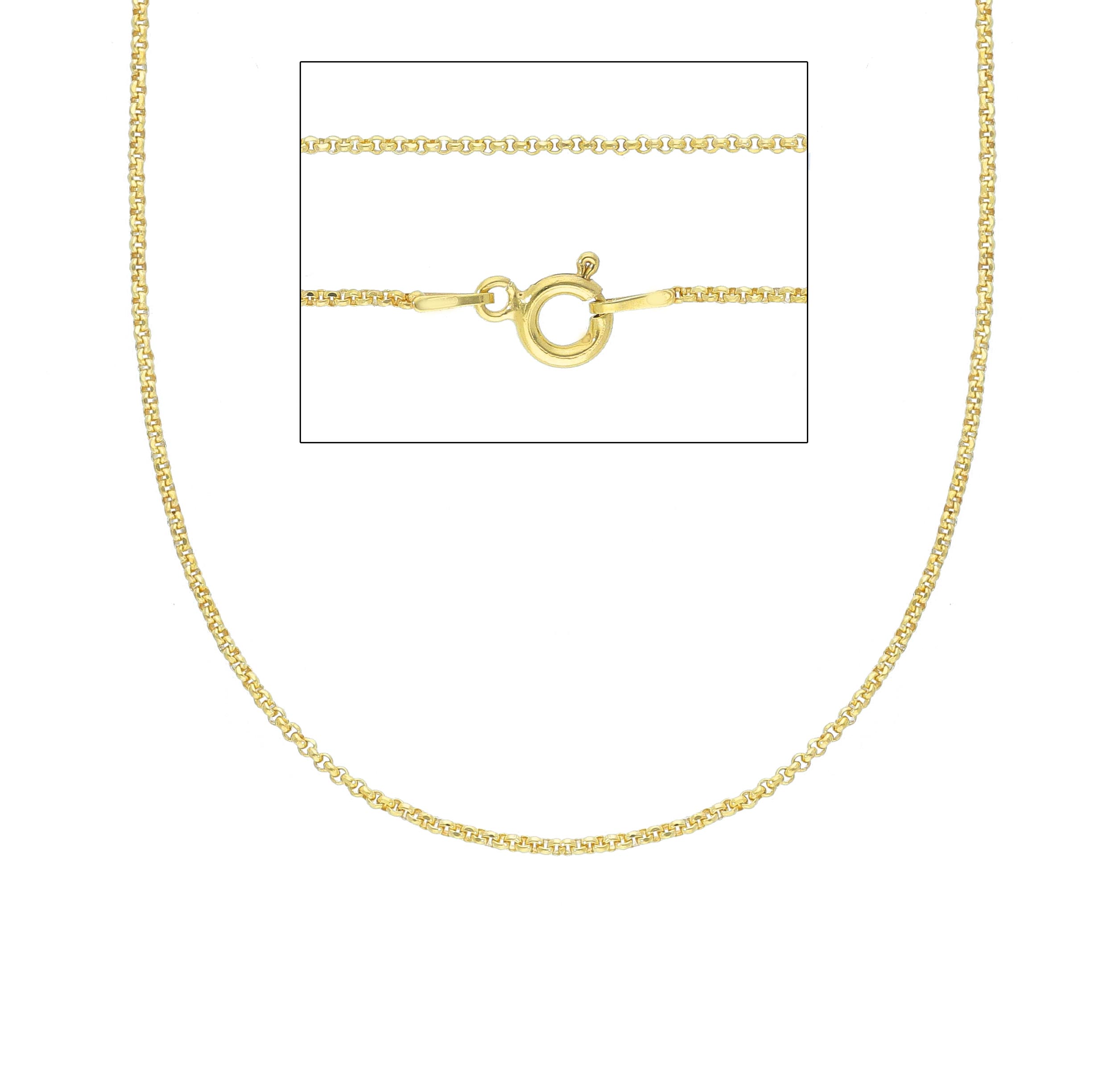 plaque ketting 40cm