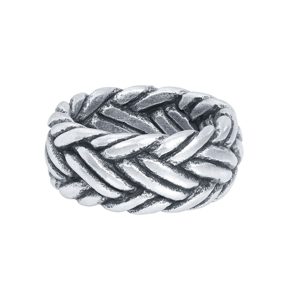 De iXXXi Men single ring Toyota is gemaakt van stainless steel en heeft een antiek zilverkleurige uitstraling. De brede solitaire ring is een echte opvaller, met zijn grof gevlochten design. De antiek zilveren kleur in combinatie met het zwart geeft ring Toyota een stoere uitstraling. De single ring Toyota is verkrijgbaar in de maten 19 t/m 23. Met welke items uit de iXXXi Men collectie combineer jij deze antiek zilverkleurige ring Toyota?

Gemaakt van duurzaam stainless steel.
Hypo-allergeen
Nikkel vrij
Verkleurt niet en geeft niet af op de huid.