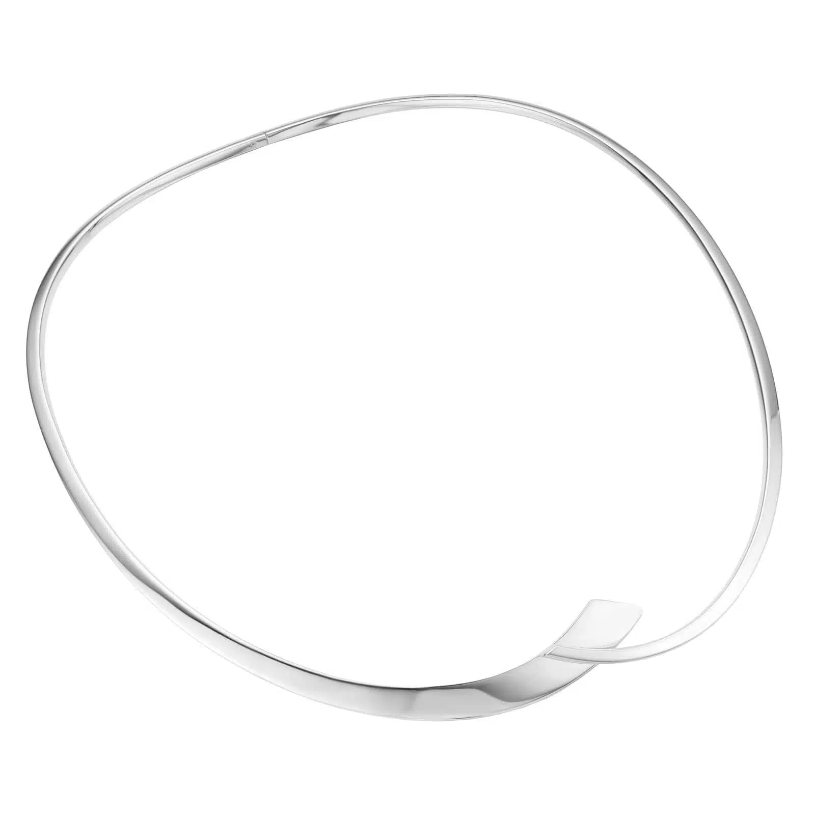 Een zilveren spang van Nol Sieraden.