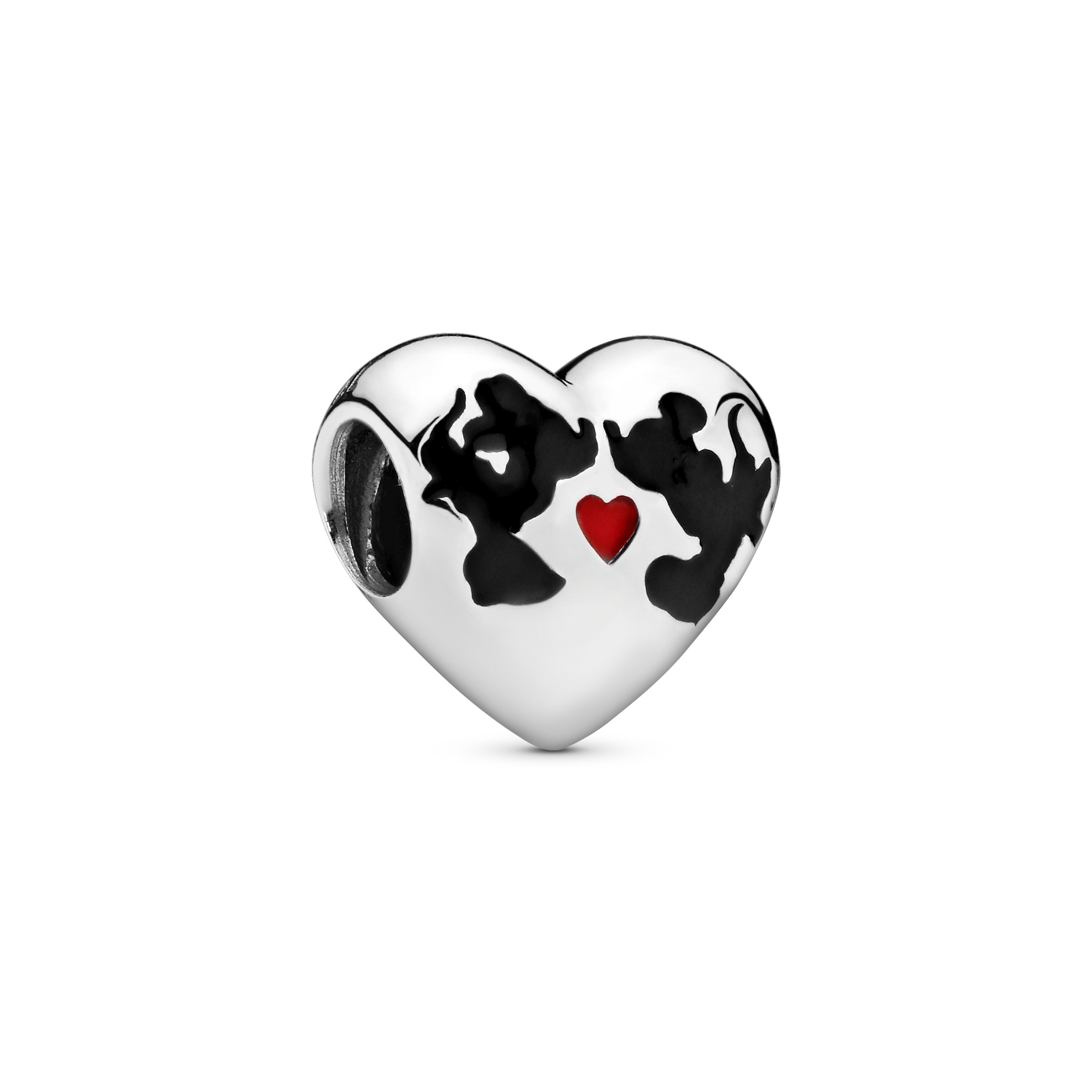Pandora - Mickey and Minnie op hart, kus - 791443ENMX