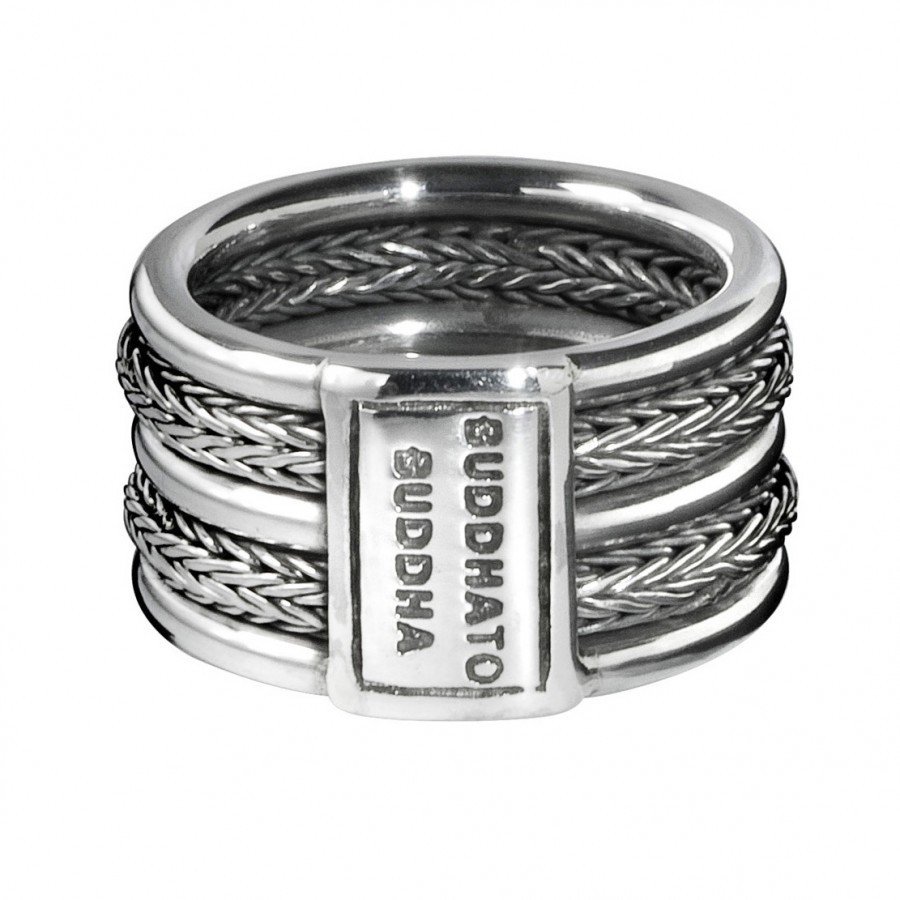 Buddha to Buddha - 504 Ellen Ring Zilver - 001J025040118