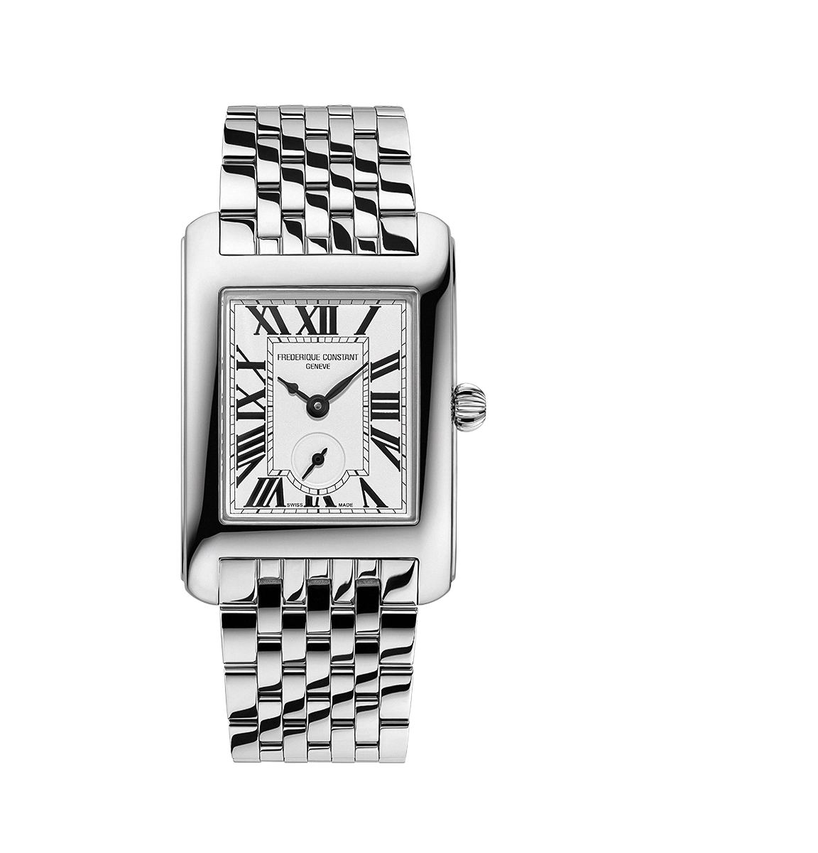 De FC235s2c6b Classic Carree Small Seconds is een stijlvol horloge met subtiel design en hoogwaardige materialen. De kenmerken van dit horloge zijn een kleine secondewijzer, een klassieke vierkante wijzerplaat en een stalen band. Draag dit horloge dagelijks voor een elegante touch aan elke outfit. De beste manier om het te dragen is om het te combineren met zowel formele als casual looks. Dit horloge is een tijdloze toevoeging aan elke horlogecollectie.