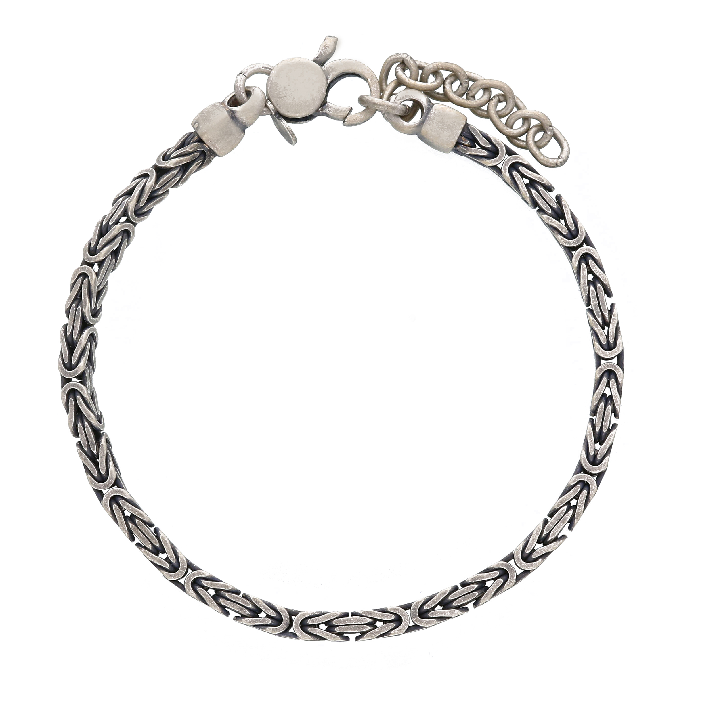 zilver armband voor heren
18cm+3cm