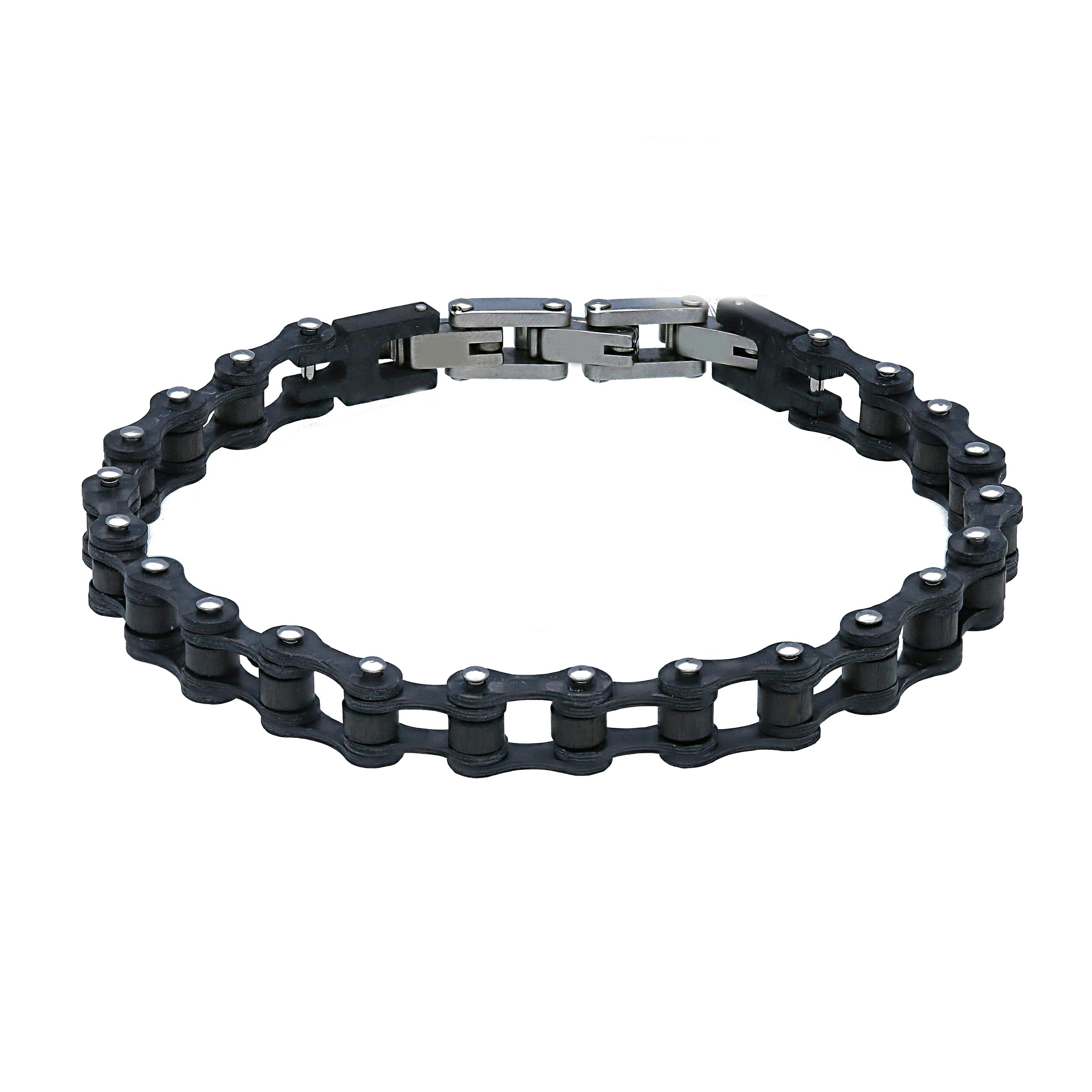 227277 het model van armband is zoals op de foto maar dan volledig staalkleurig