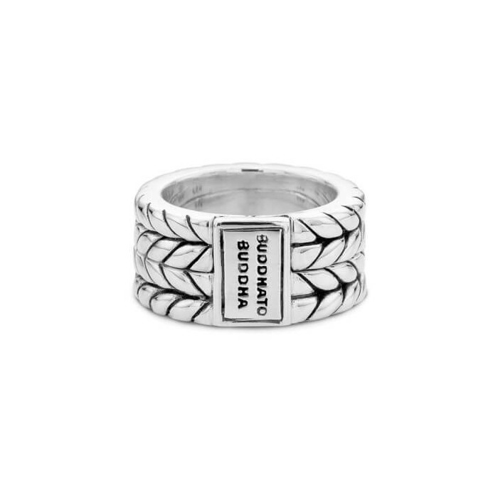 Buddah to Buddha - 112 Love Message Ring Zilver - 001J021120116